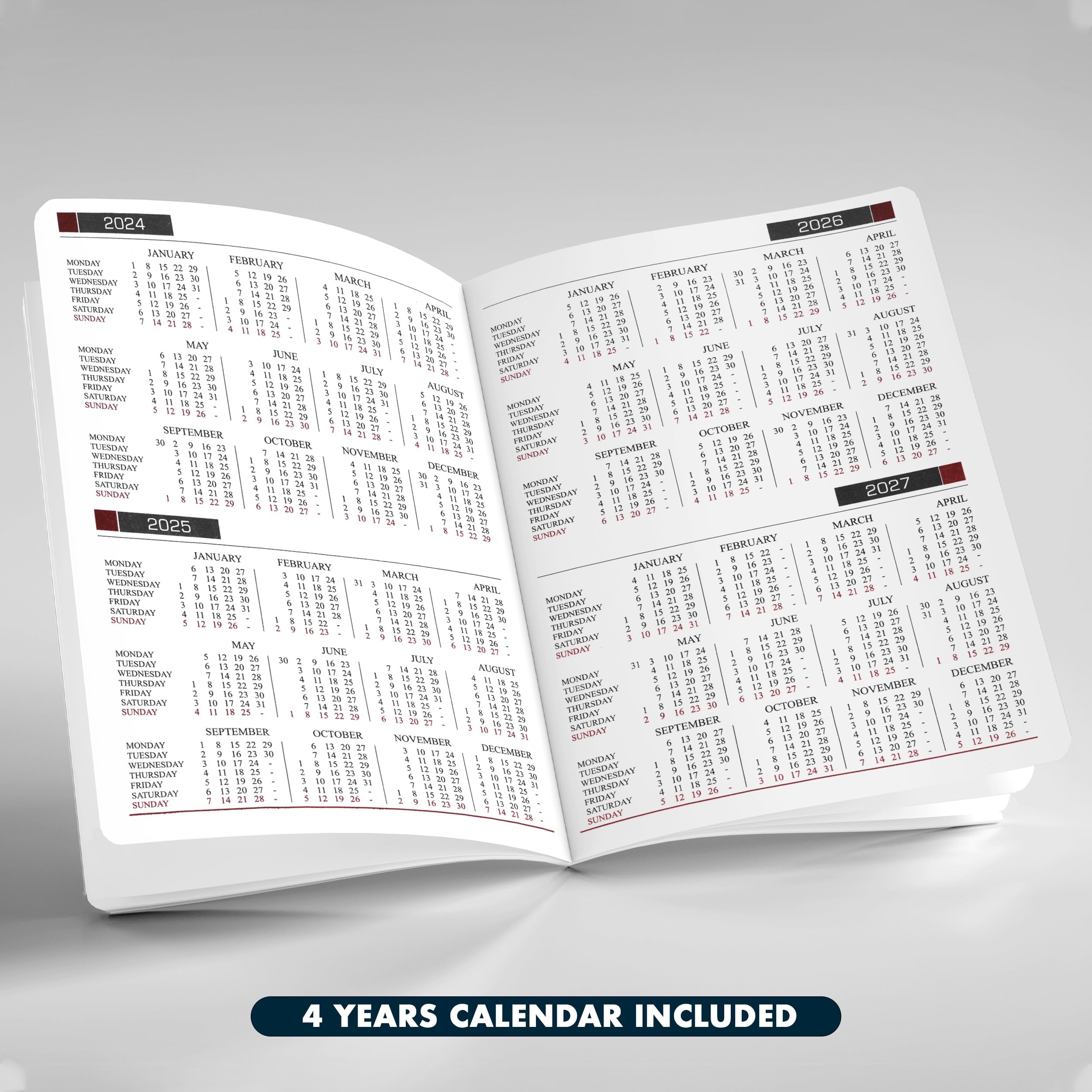 INTERIOR TREND VISION 8冊セット [2008-2016] Drapvision A5 Hardcover Diary | Notebook | Planner | Journal