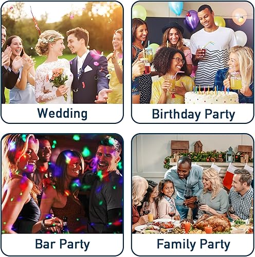 Miniatura 7 de Vasos para beber, 8 vasos de cristal, juego de cristalería mixta, 4 bolas altas de 13 onzas y 4 vasos de whisky de 11 onzas, ideales para cócteles,