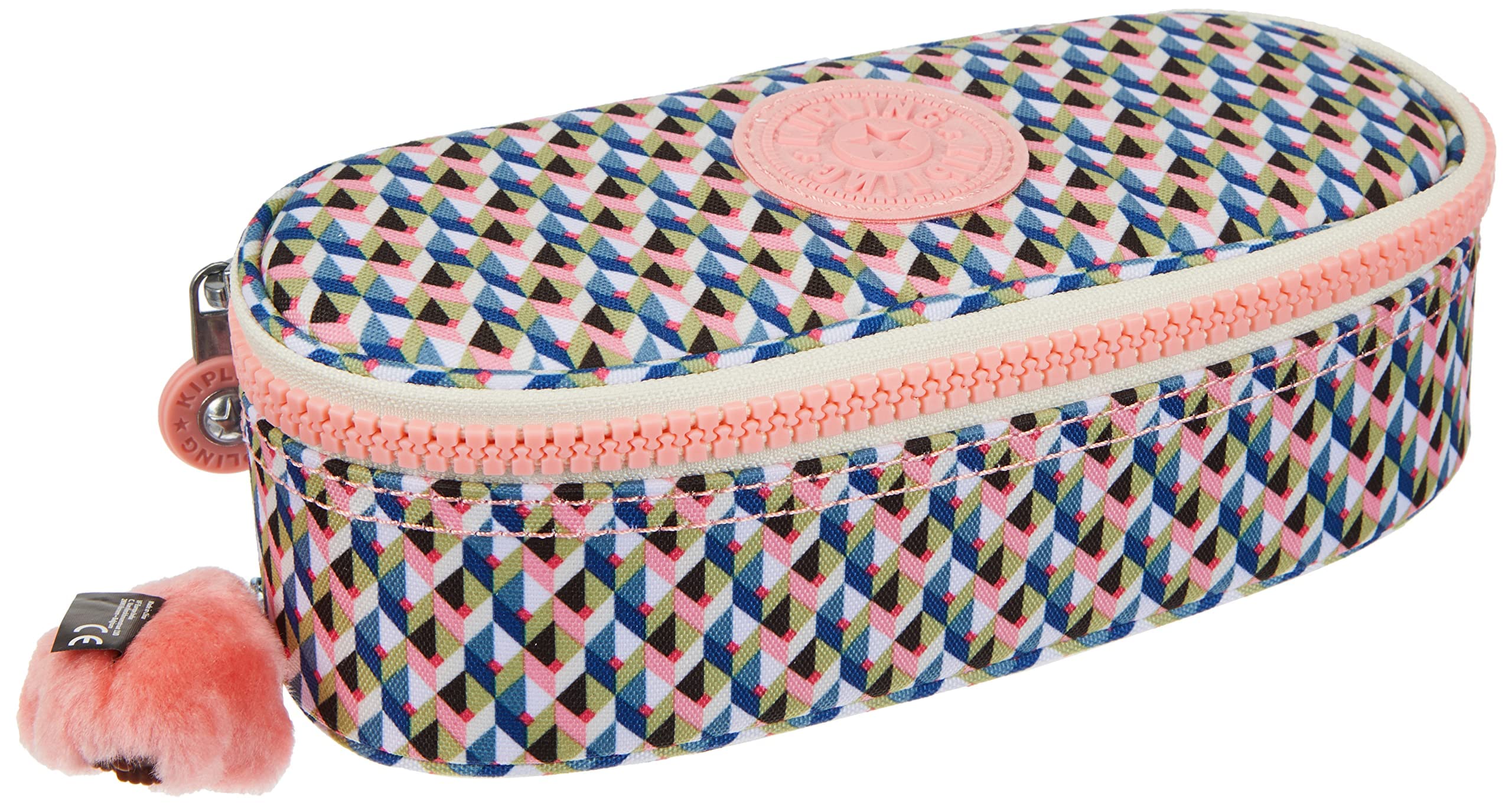 Kipling DUOBOX, Trousse Moyenne Légère, Motifs Imprimés, 20 cm, 1 L, Girly Geo