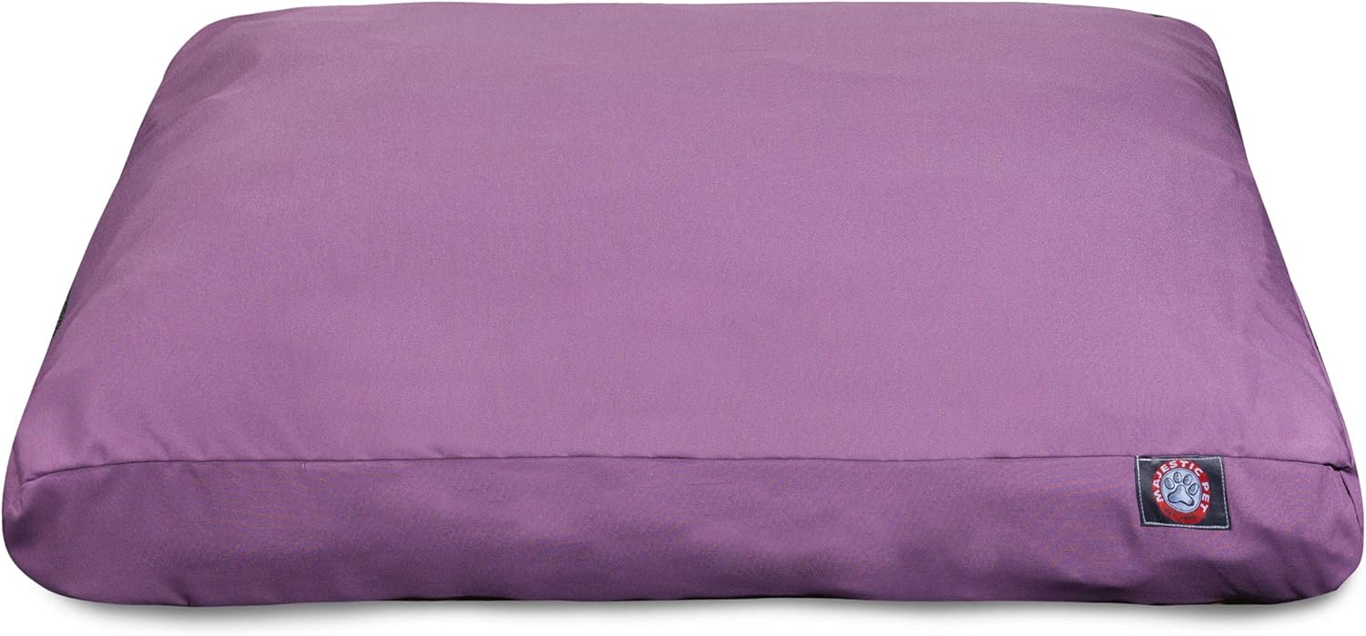 Majestic Pet Solid Lilac X-Large Rectangle Bed