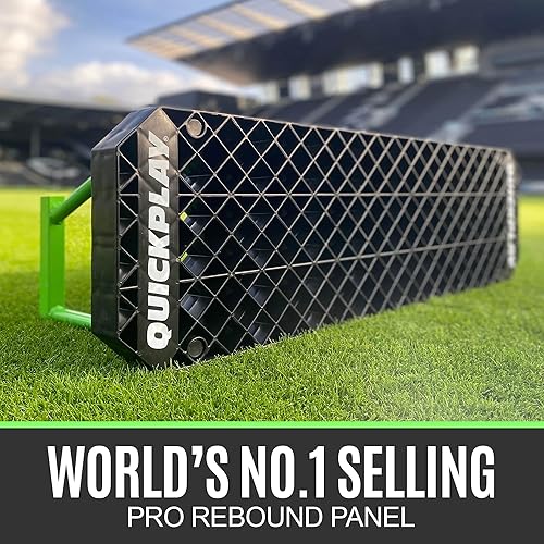 Miniatura 2 de QuickPlay Replay Station - Tabla de rebote de soccer 4 en 1 - Tabla de rebote portátil para patio trasero - Doble superficie, tabla de pases