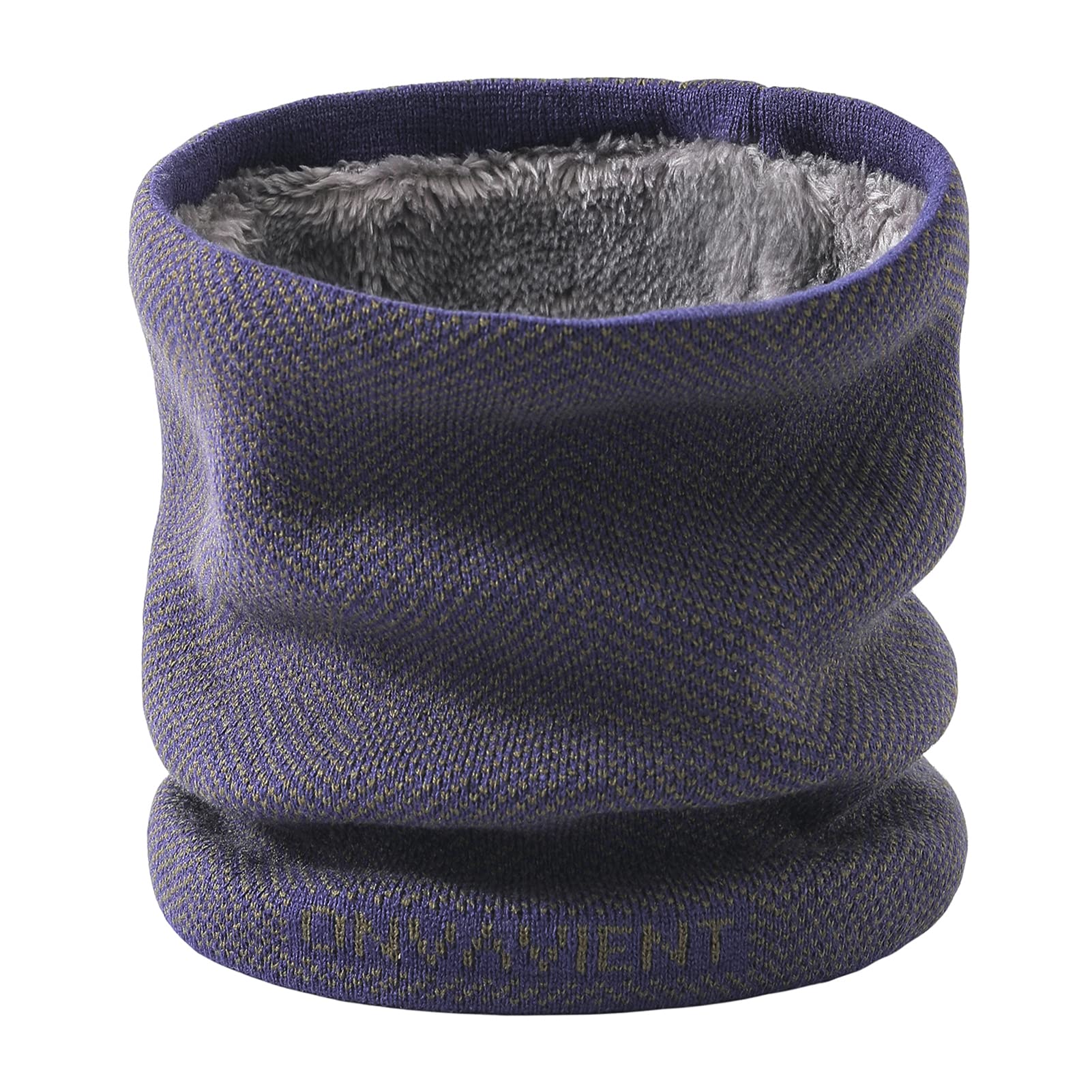 Onvavient Scaldacollo invernale uomo, Sciarpa tubolare caldo collo sci coprirsi, Scaldacollo Sciarpa invernale, Sciarpa in pile morbido