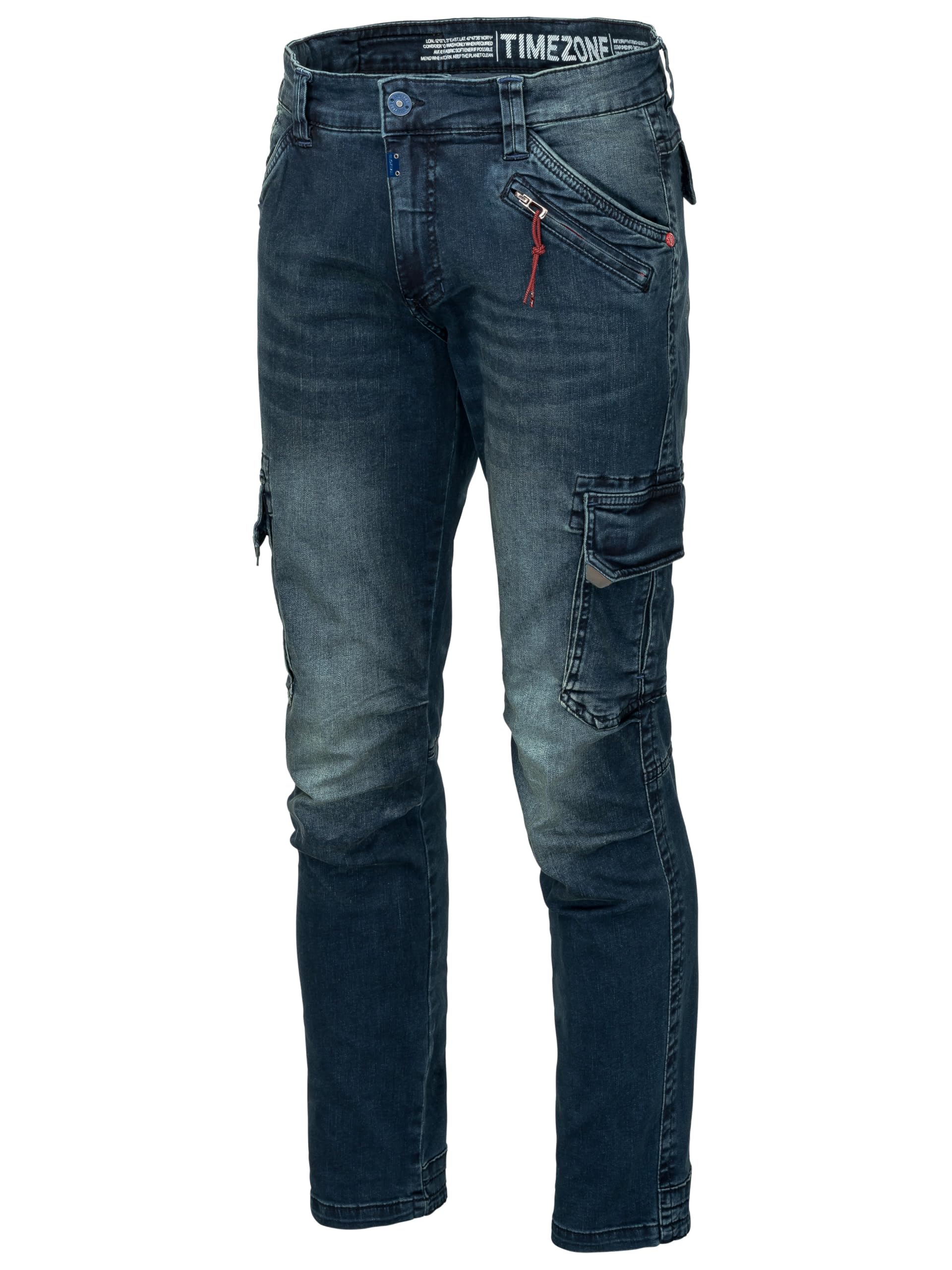 Timezone RogerTZ Roger - Pantalones cargo para hombre, informales, modernos
