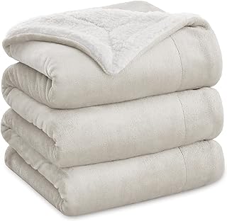 Bedsure Sherpa Fleece Blanket - Warm & Soft