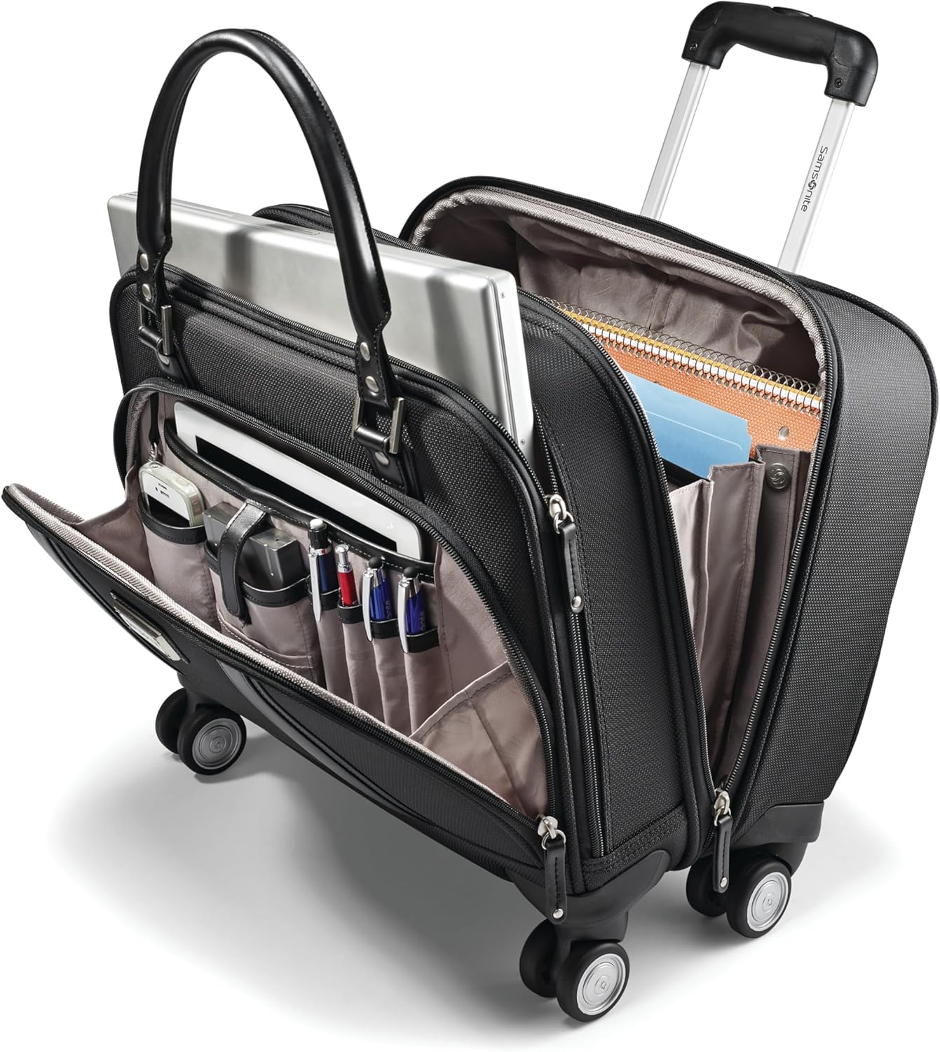 Samsonite Women's Spinner Mobile Office, Black, One Size - Image 2