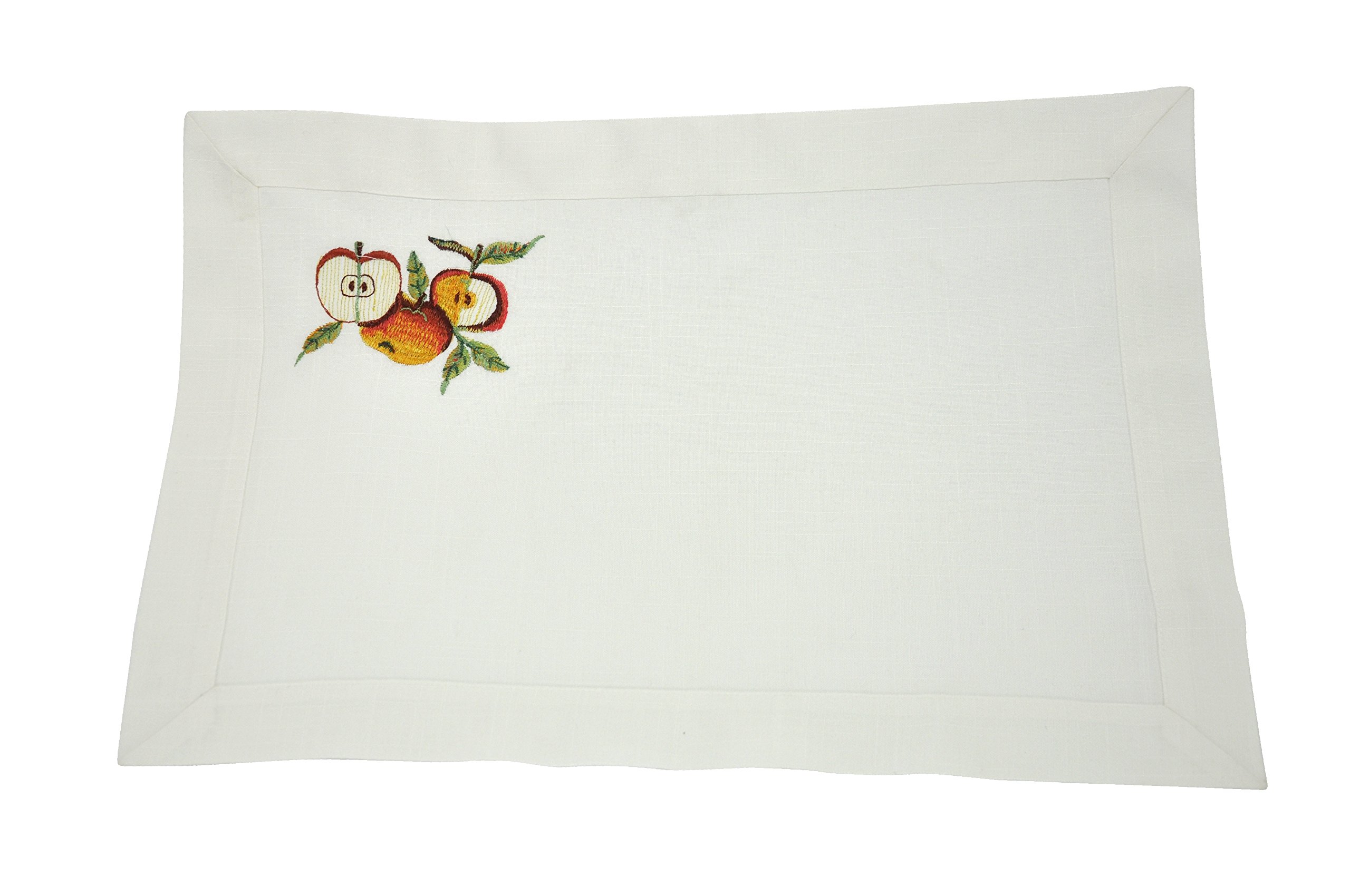 Bellanda 679 35x50 Rectangular Placemat, 65% polyester, 35% Viscose, Champagne, 50 x 35 x 0.5 cm