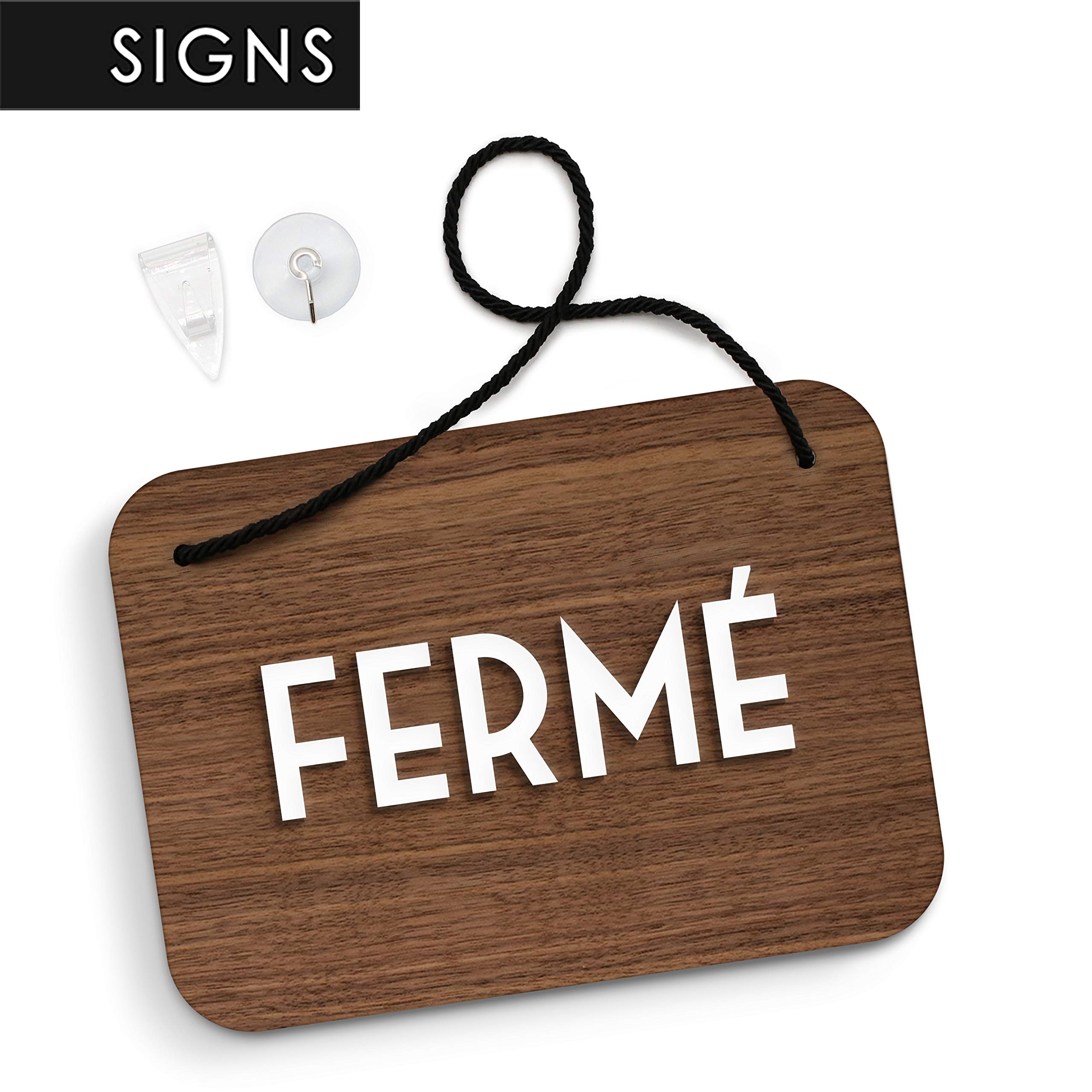 Panneau suspendu de taverne - France