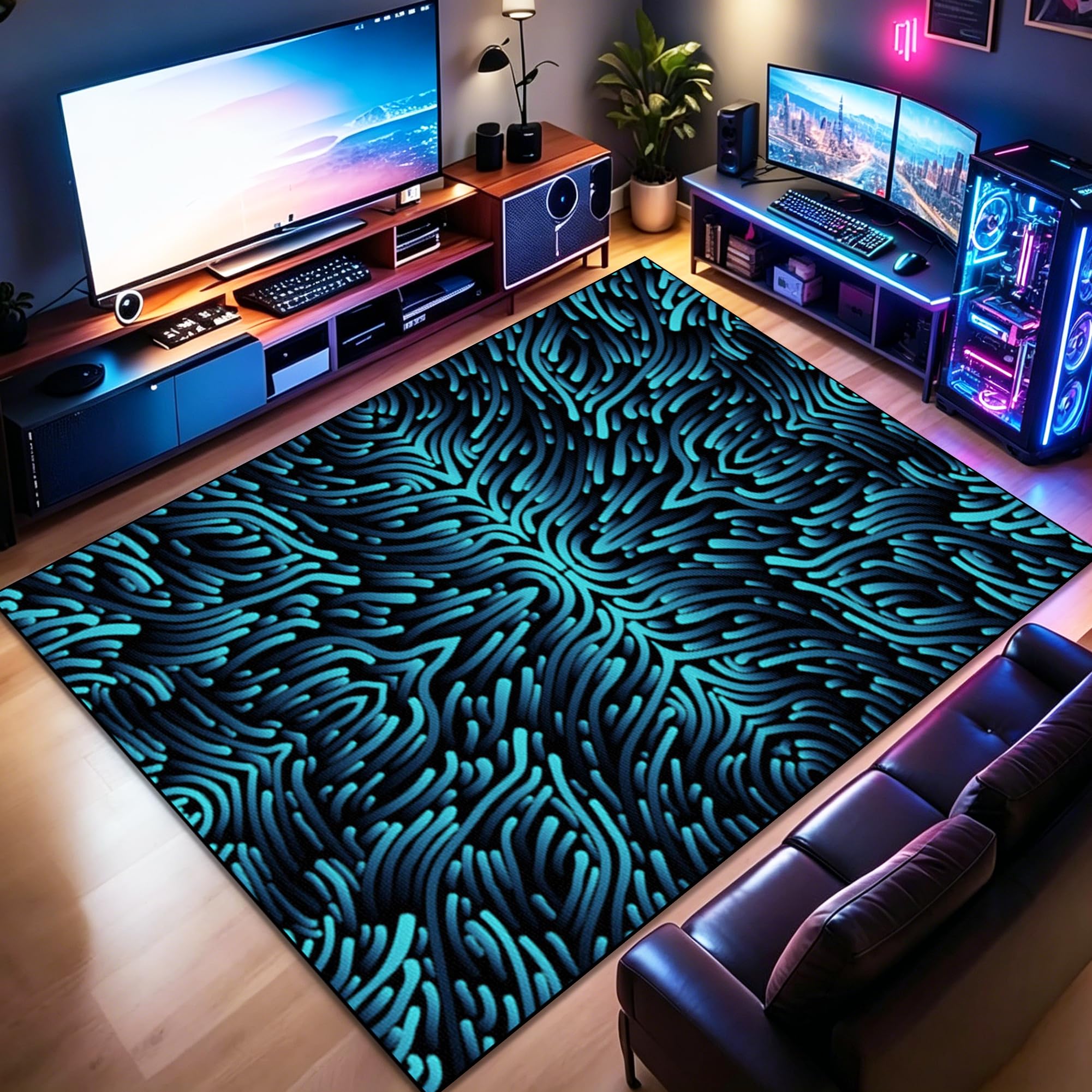 Tapis de jeu pour chambre d'enfant : transformez son espace avec ce grand tapis de chaise gaming