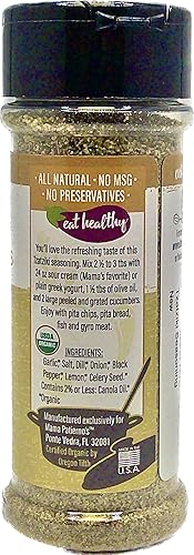 Miniatura 3 de Condimento Tzatziki orgánico