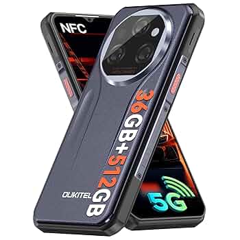 OUKITEL スマートフォン 64GB Amazon.com: OUKITEL WP39 PRO Rugged Phone 5G Unlocked 2025