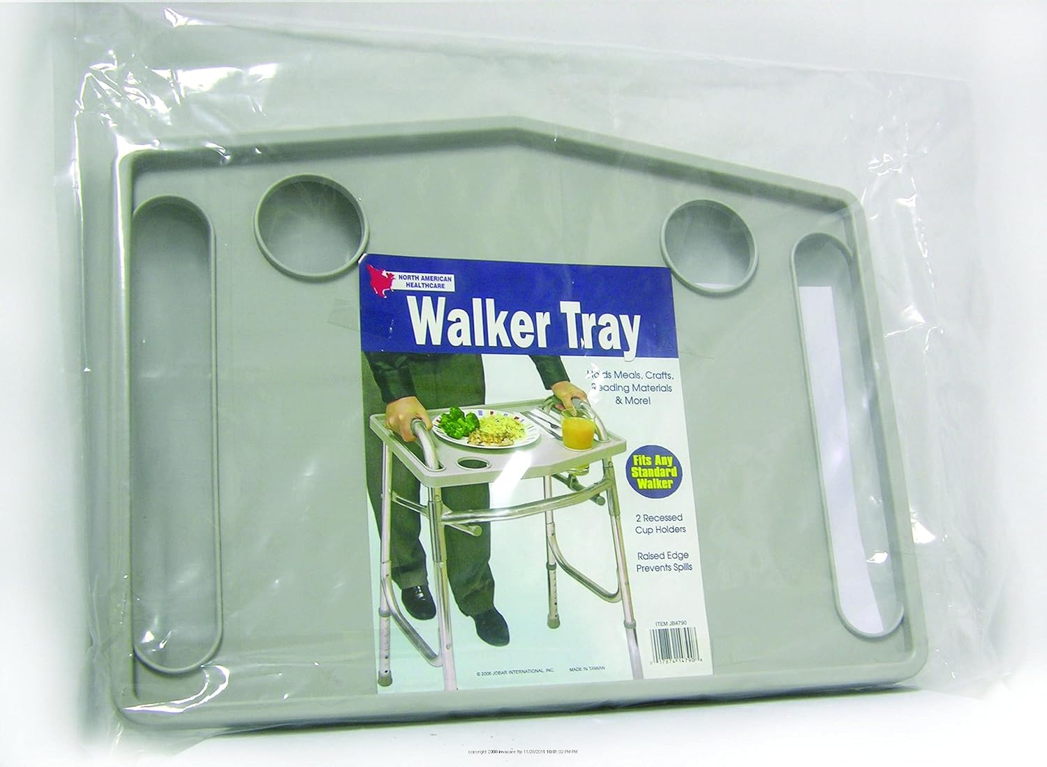 JIIJB4790EA - Walker Tray, Gray, 20-3/4 x 15-3/4 x 1 : Everything Else