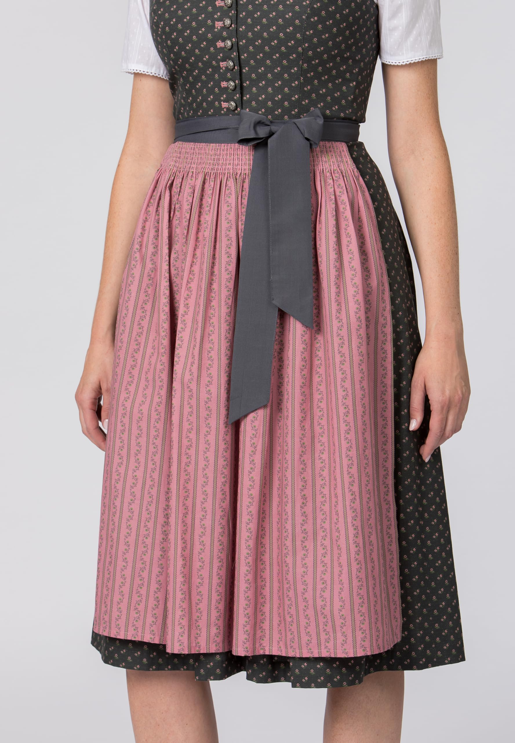 Dirndl Hannah, ciemnoszary, 48