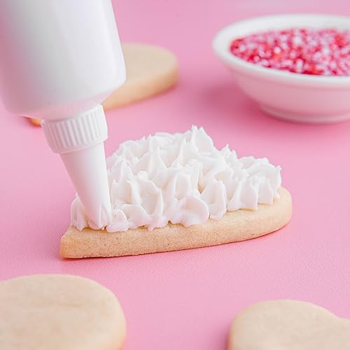 Miniatura 8 de Cookie Cutter Kingdom, Cortadores de galletas de corazón, paquete de 3, acero inoxidable, acabado recubierto hermoso, molde para pasteles, galletas