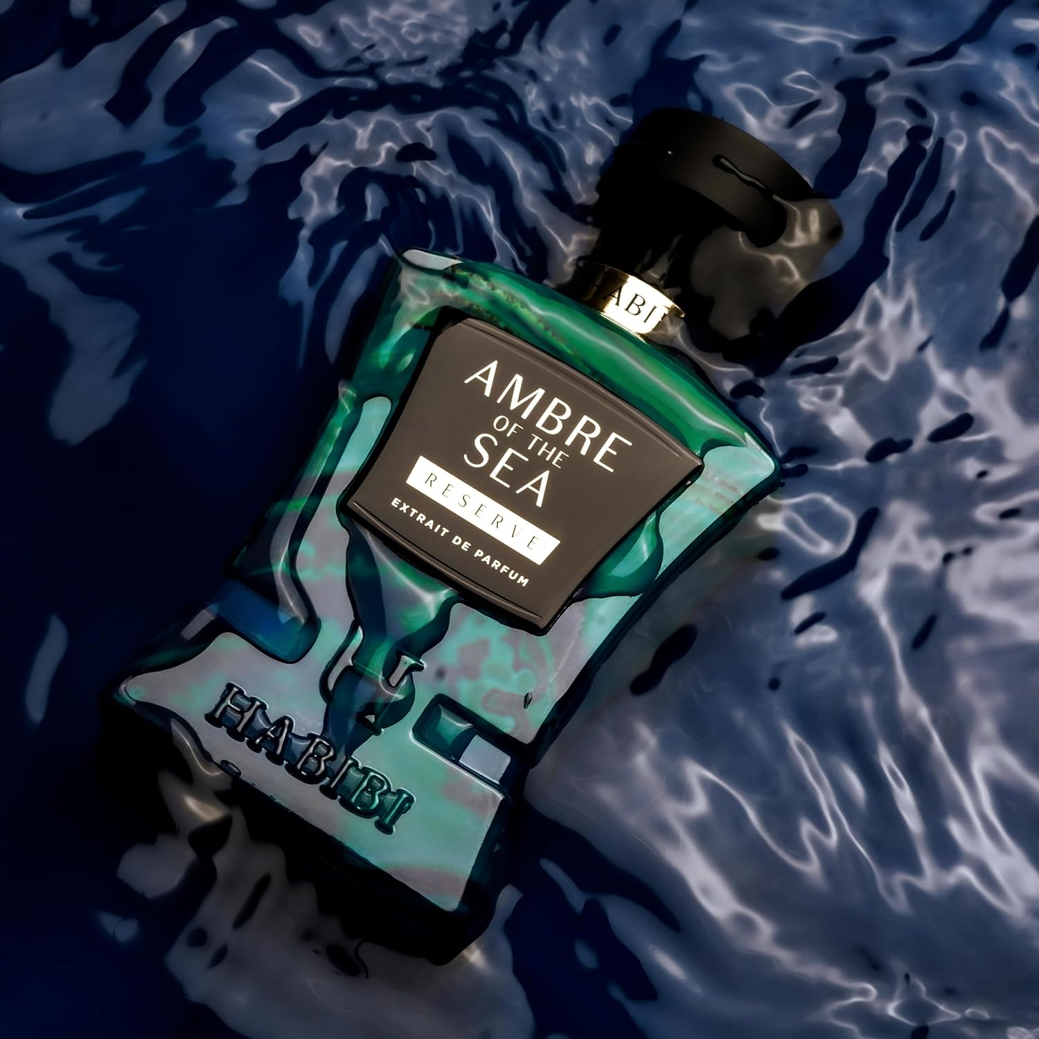 H HABIBI Ambre Of The Sea Extrait De Parfum – Cologne for Men & Perfume for Women, 2.5 oz Long Lasting Unisex Fragrance with Bergamot & Sea Salt, Arabian Scent - Image 6