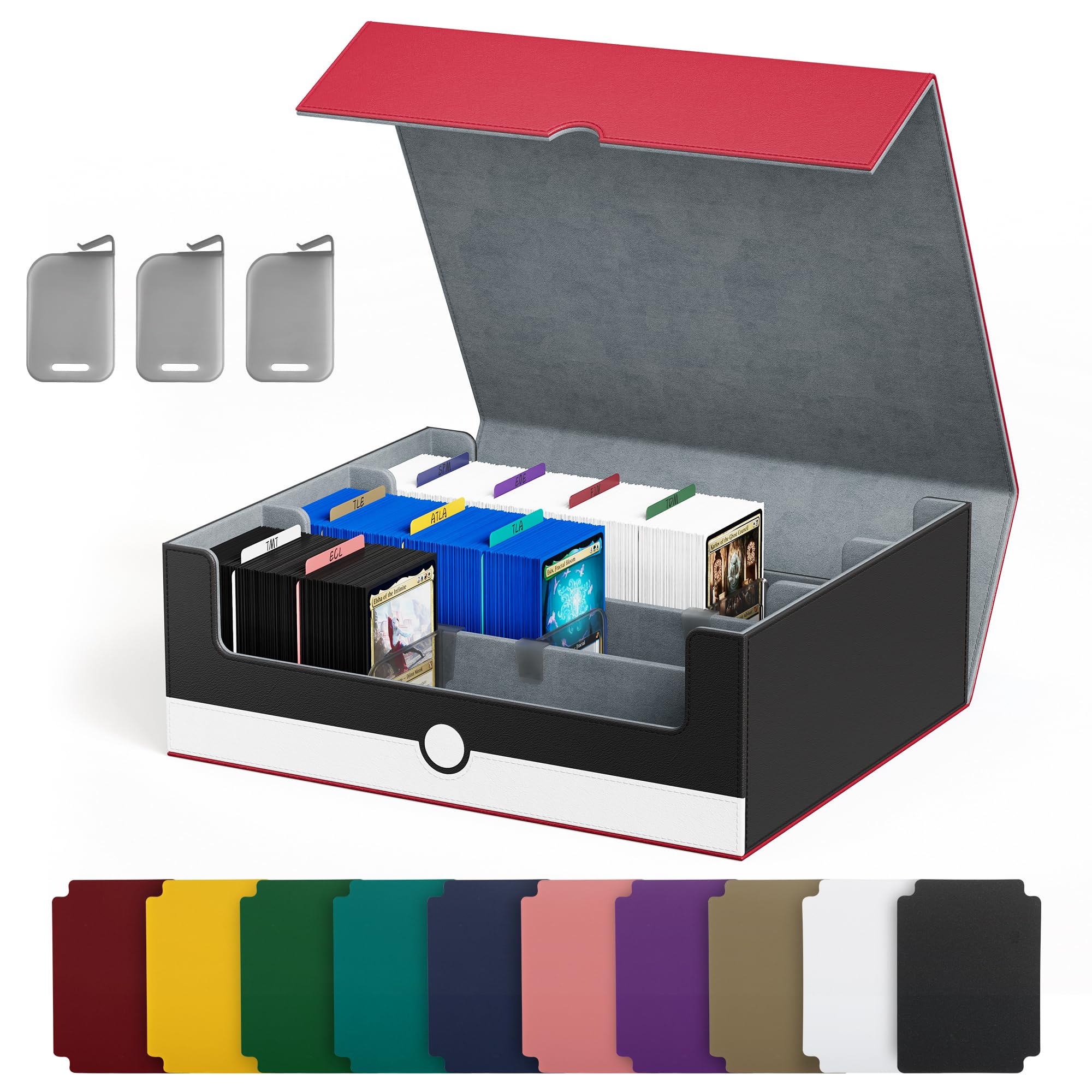 UAONO Card Deck Box for 1200+/1800+ Trading Cards