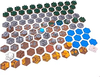 Terraforming Mars Tiles Pack - 97 Tiles 3D Upgrade with Special Tiles