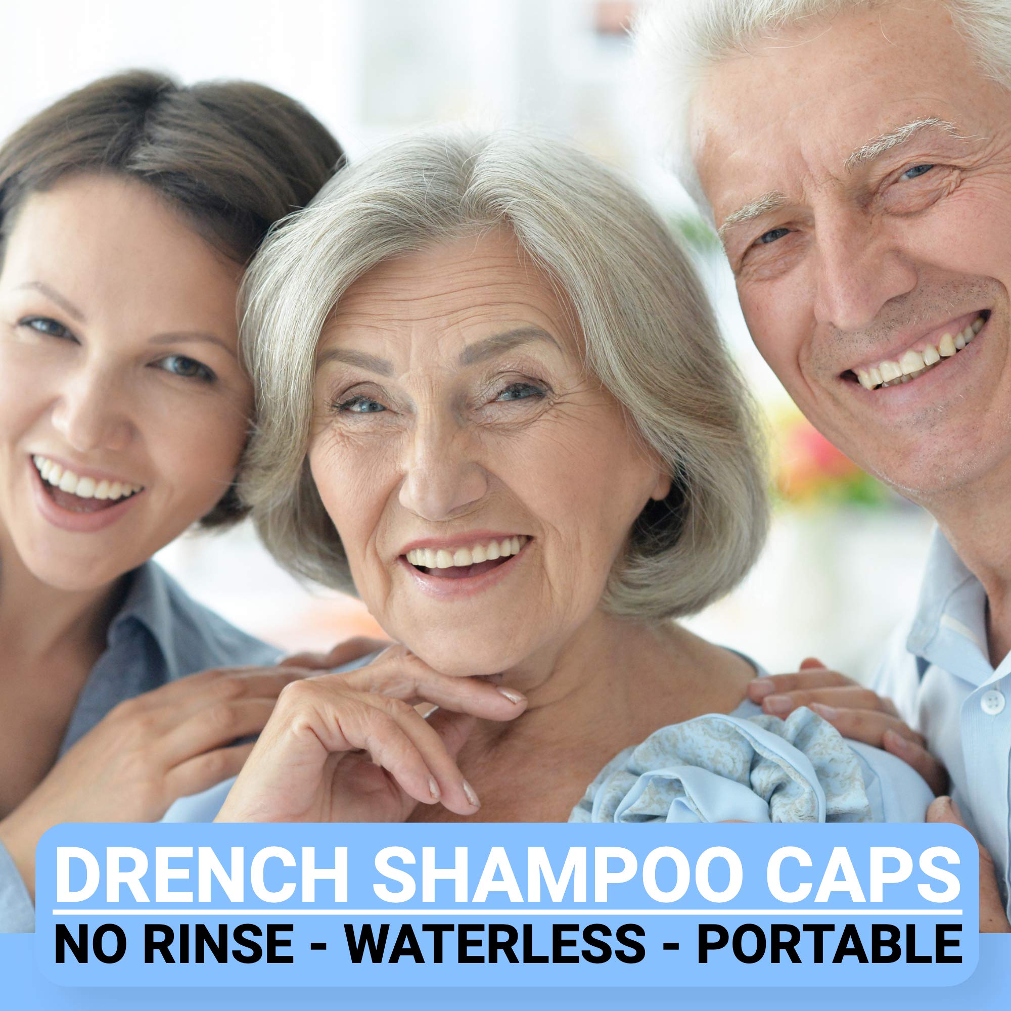 5 x Luxury No Rinse Shampoo Caps Waterless Shampoo and Conditioner in a Dry Shampoo Caps for