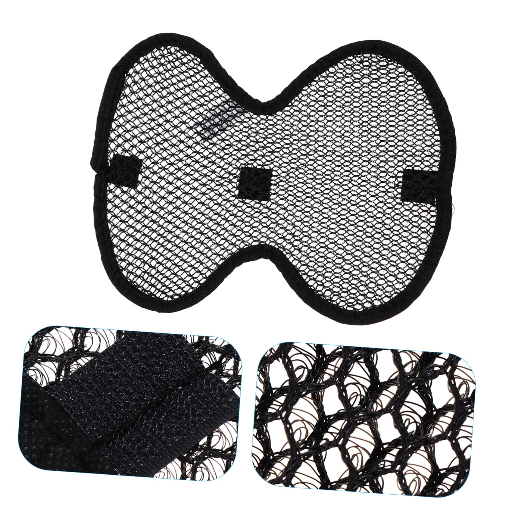 Gatuida 6pcs Motorcycle Lining Cushions Breathable Net Pads for Heat Insulation Comfortable and Easy to Install Absorption for Cycling