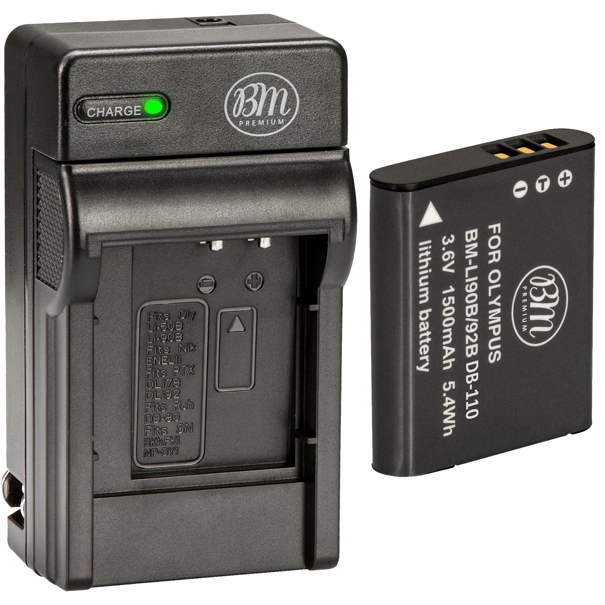Amazon.com : BM Premium DB-110 Battery and Charger for Ricoh GR
