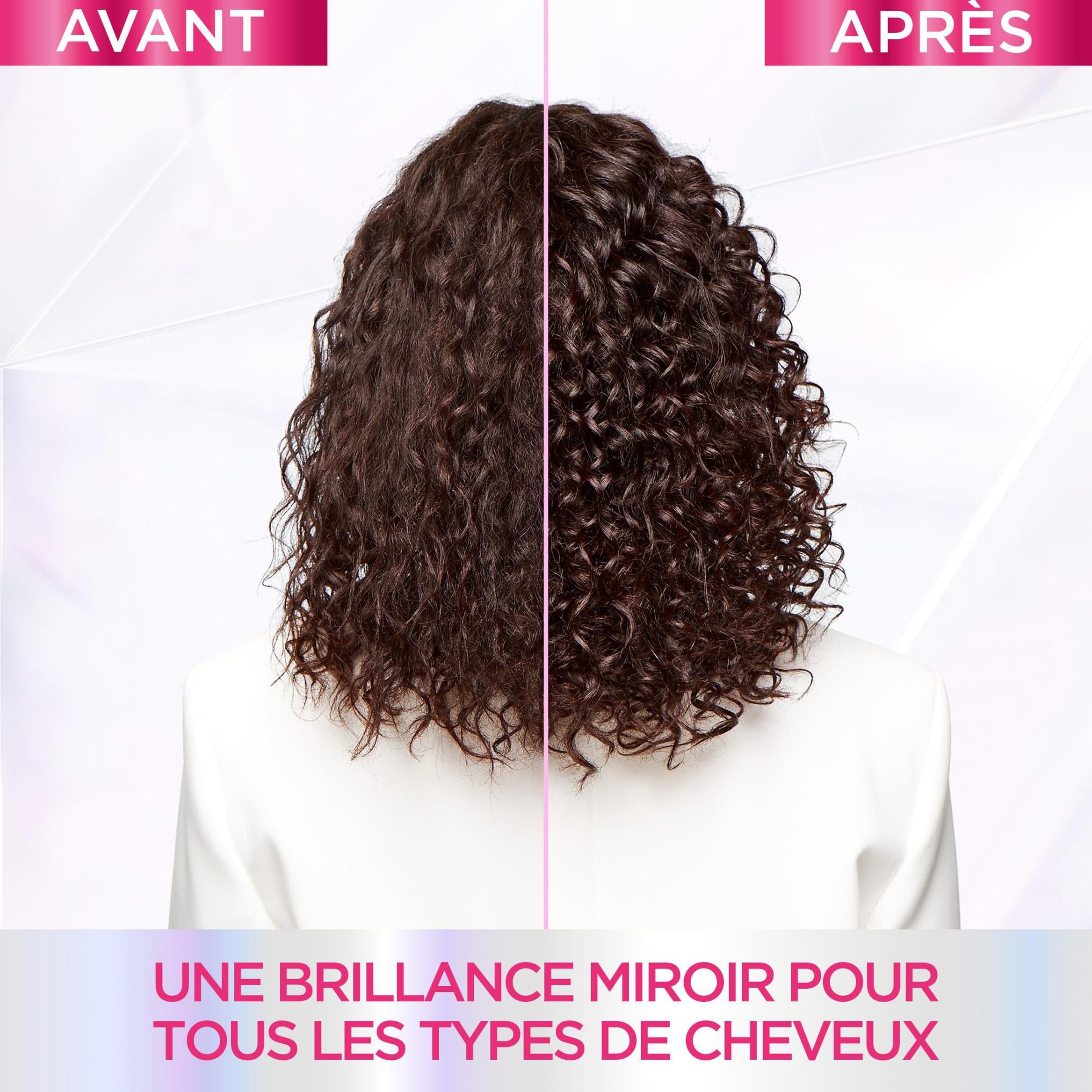 L'Oréal Paris - Routine completa per capelli opachi - Shampoo + districante + cura della laminazione - Acido glicolico - Senza solfati - Elseve Glycolic Gloss - 3 prodotti