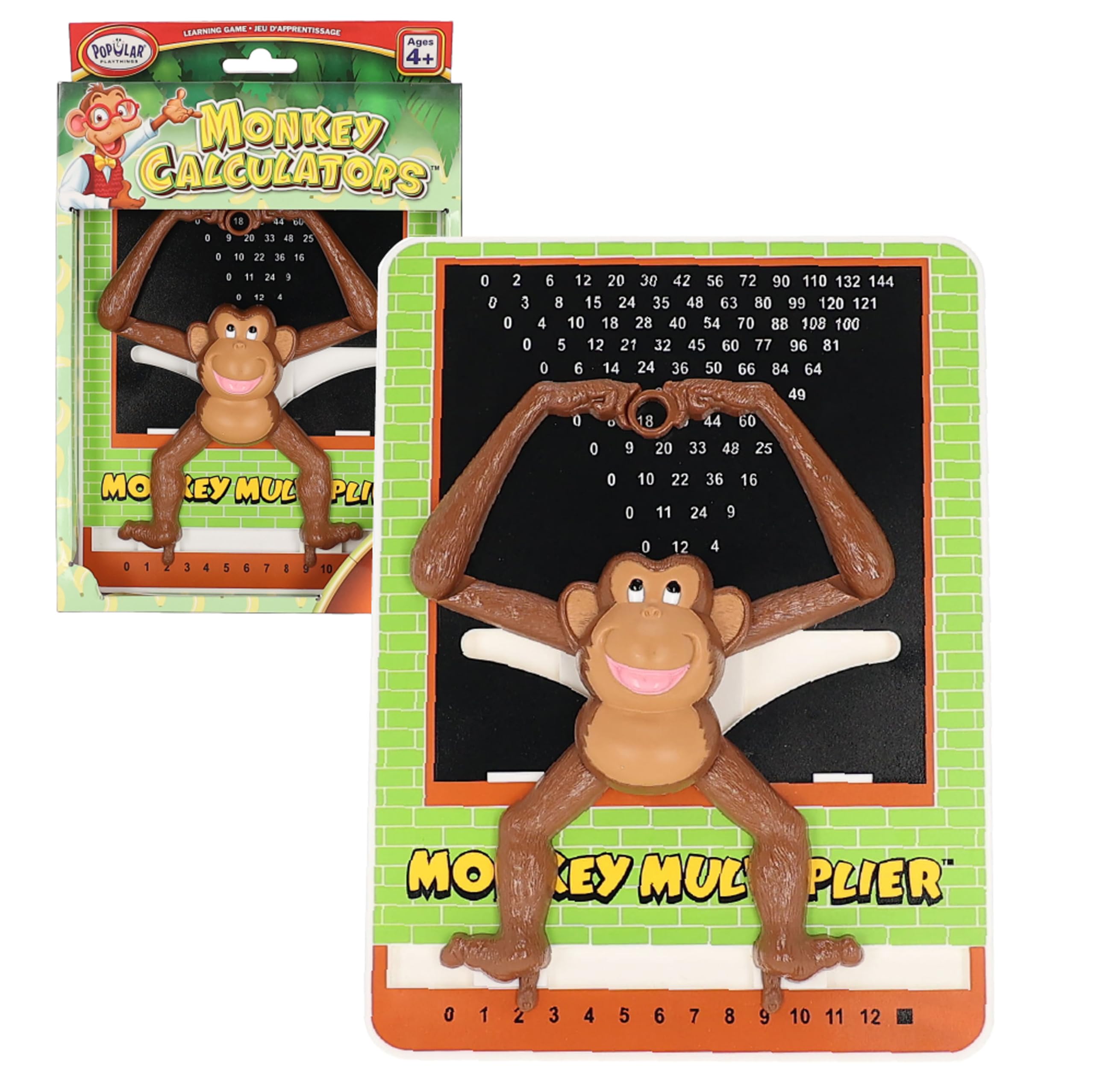 Monkey Multiplier, Multiplication Table Chart Toy for Kids