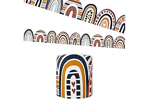 65.6Ft Boho Rainbow Border - Oh, Happy Day!