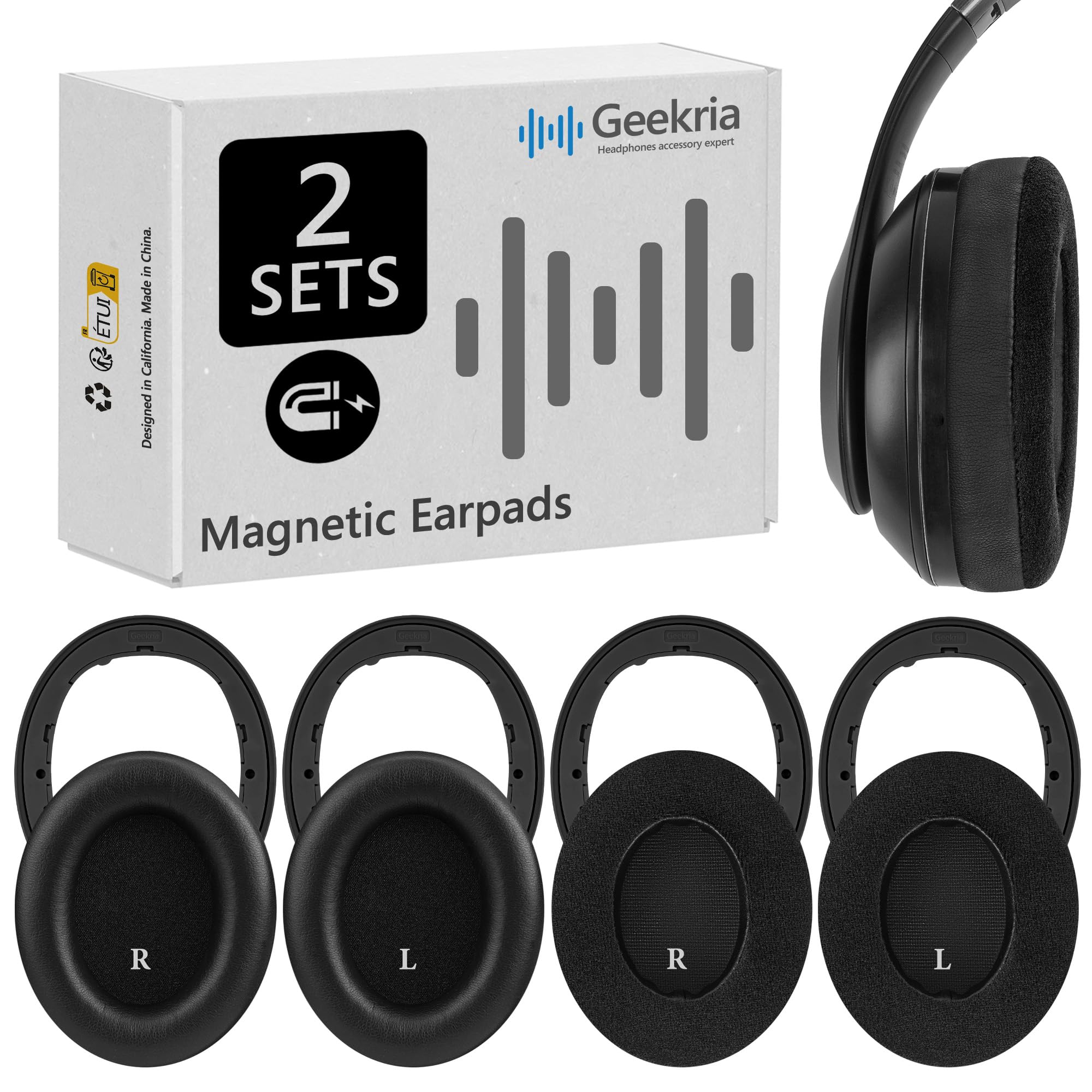 Amazon.com: Geekria SNAP Ear Pads Replacement Kit for Beats