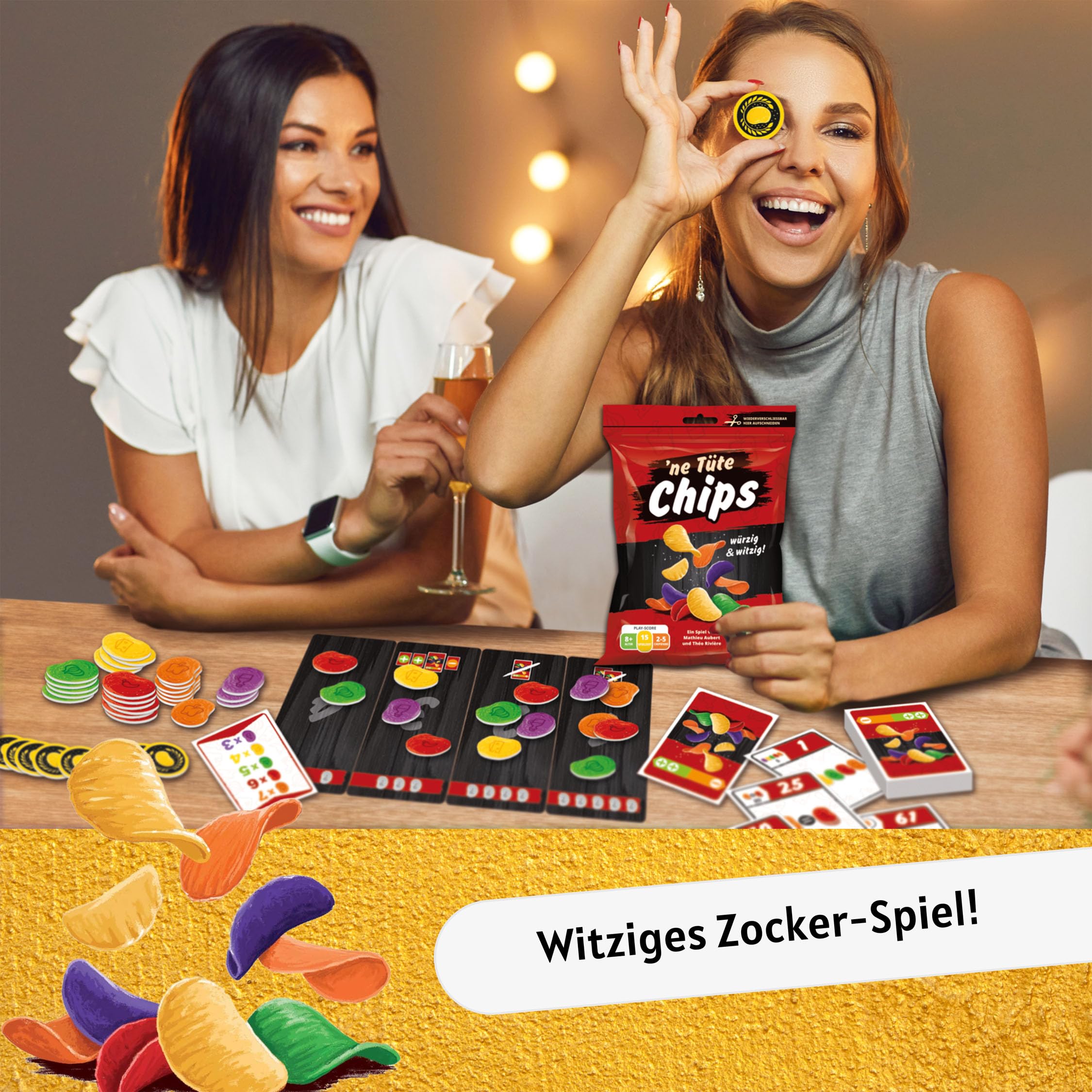 Huch! – Gioco Da Tavolo 'Un Sacchetto Di Chips' – Gioco Di Famiglia – 2-5 Giocatori – Dagli 8 Anni – Edizione Originale - 4