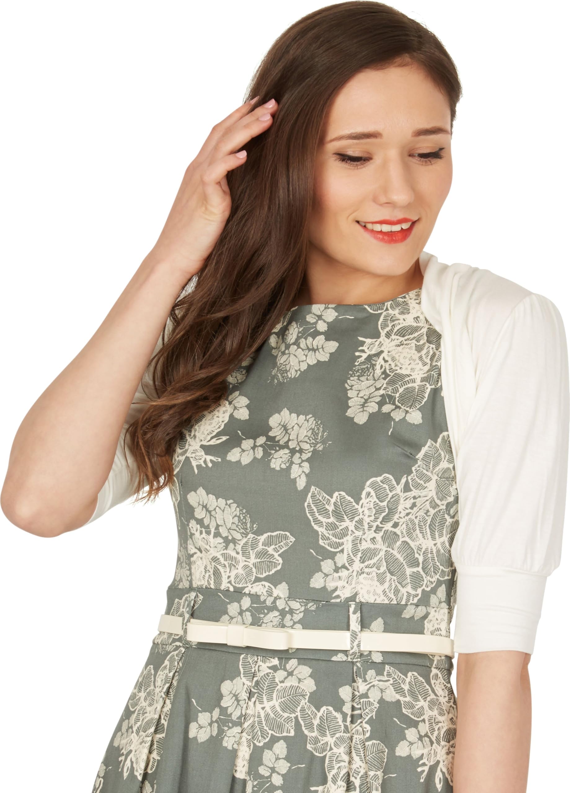 BlackButterfly Maniche Corte Bolero Coprispalla Giacca Top