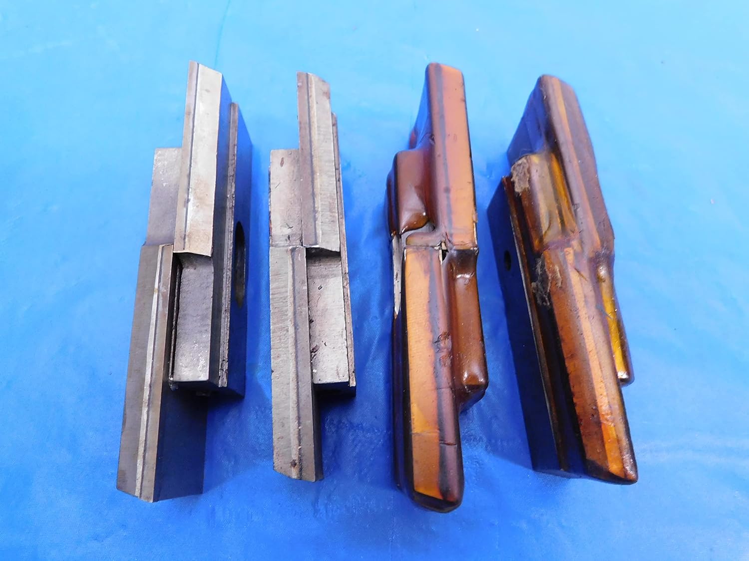 4PCS Muskegon Tool Carbide Tipped Adjustable Floating Reamer Blades - MS4888LVR