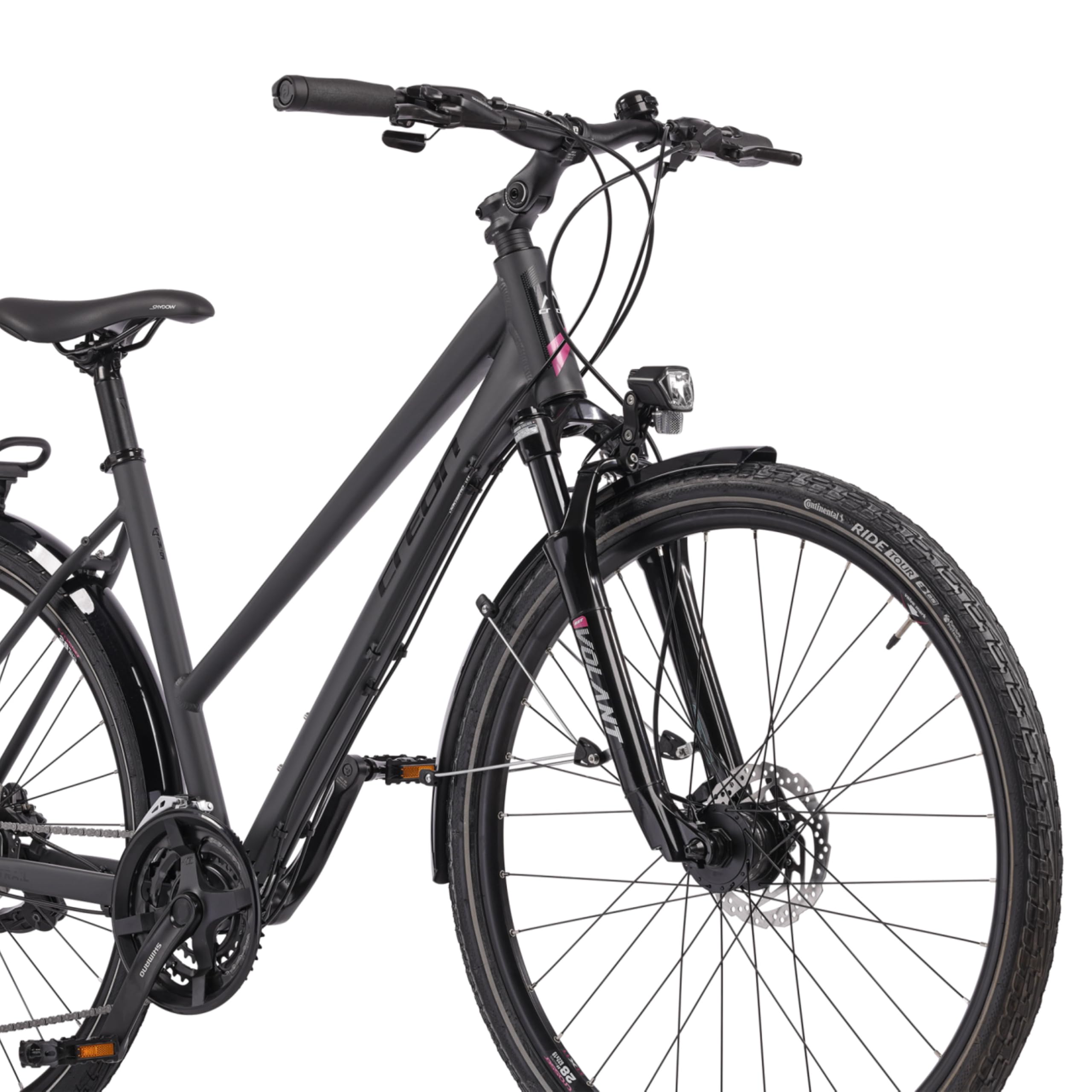 Airtracks 28 Zoll Damen Trekking Fahrrad Trail 4.0 Lady Trekkingrad 24 x Gang Shimano ACERA RD-M360 SGSL - Rahmenhöhen 45cm, 50cm, 55cm - Modell 2026