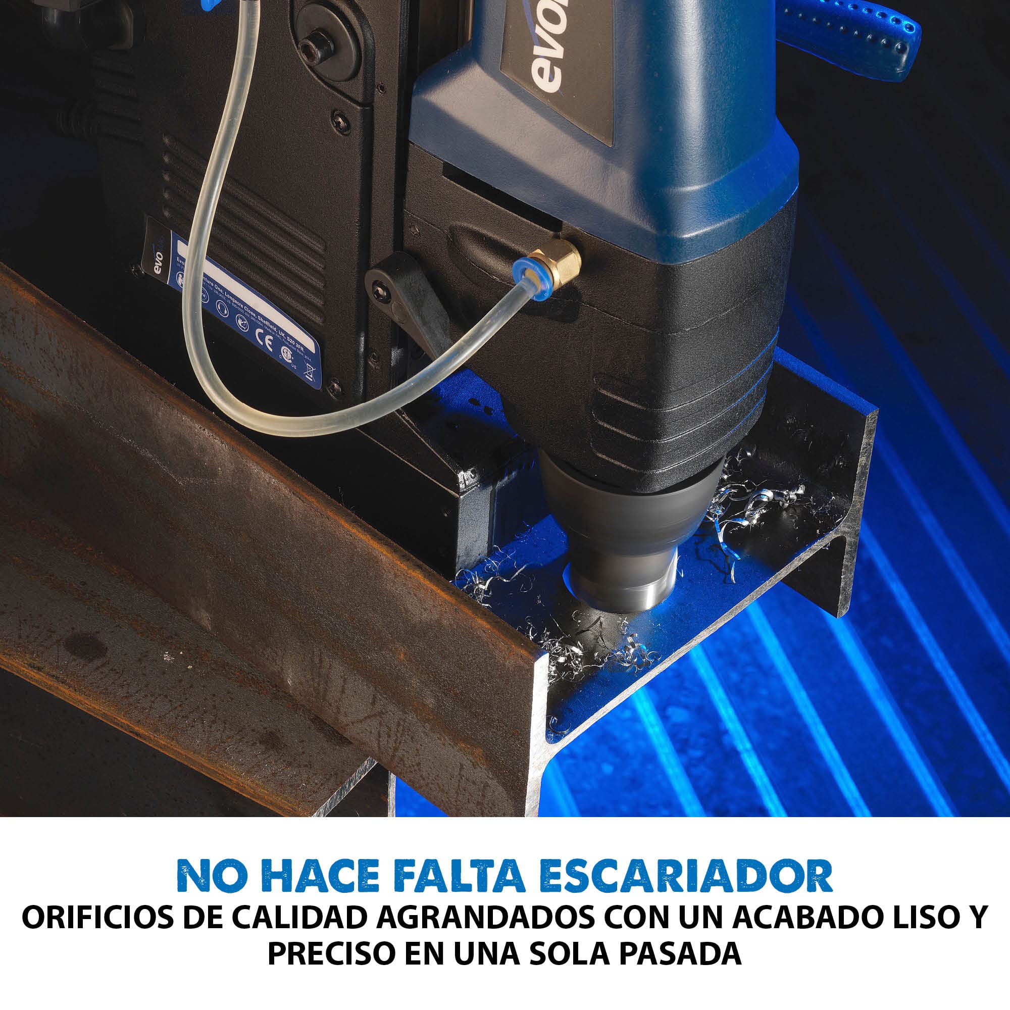 Evolution - Cortadora anular de 20 x 25 mm (20S) de Evolution: corta más rápido y dura más tiempo, Compatible con prácticamente todos los taladros magnéticos