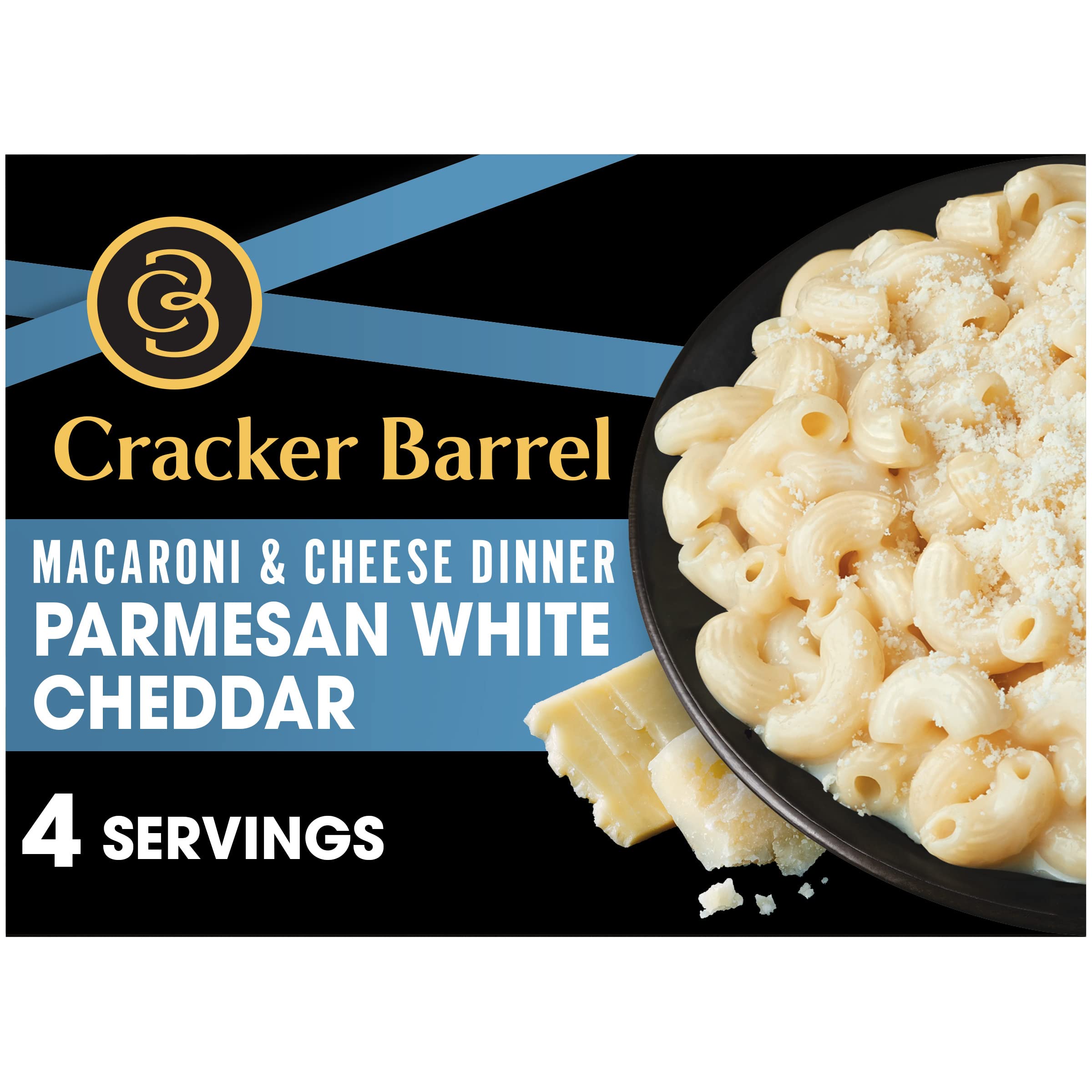 Parmesan White Cheddar Macaroni & Cheese Dinner, 12 oz Box