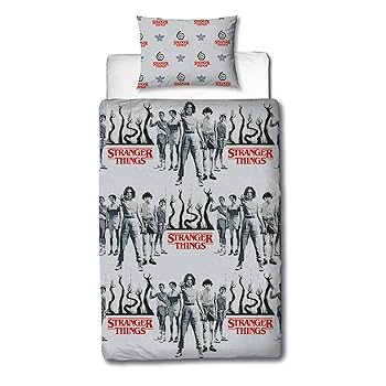 Character World Official Stranger Things Dark Side Duvet Cover Set