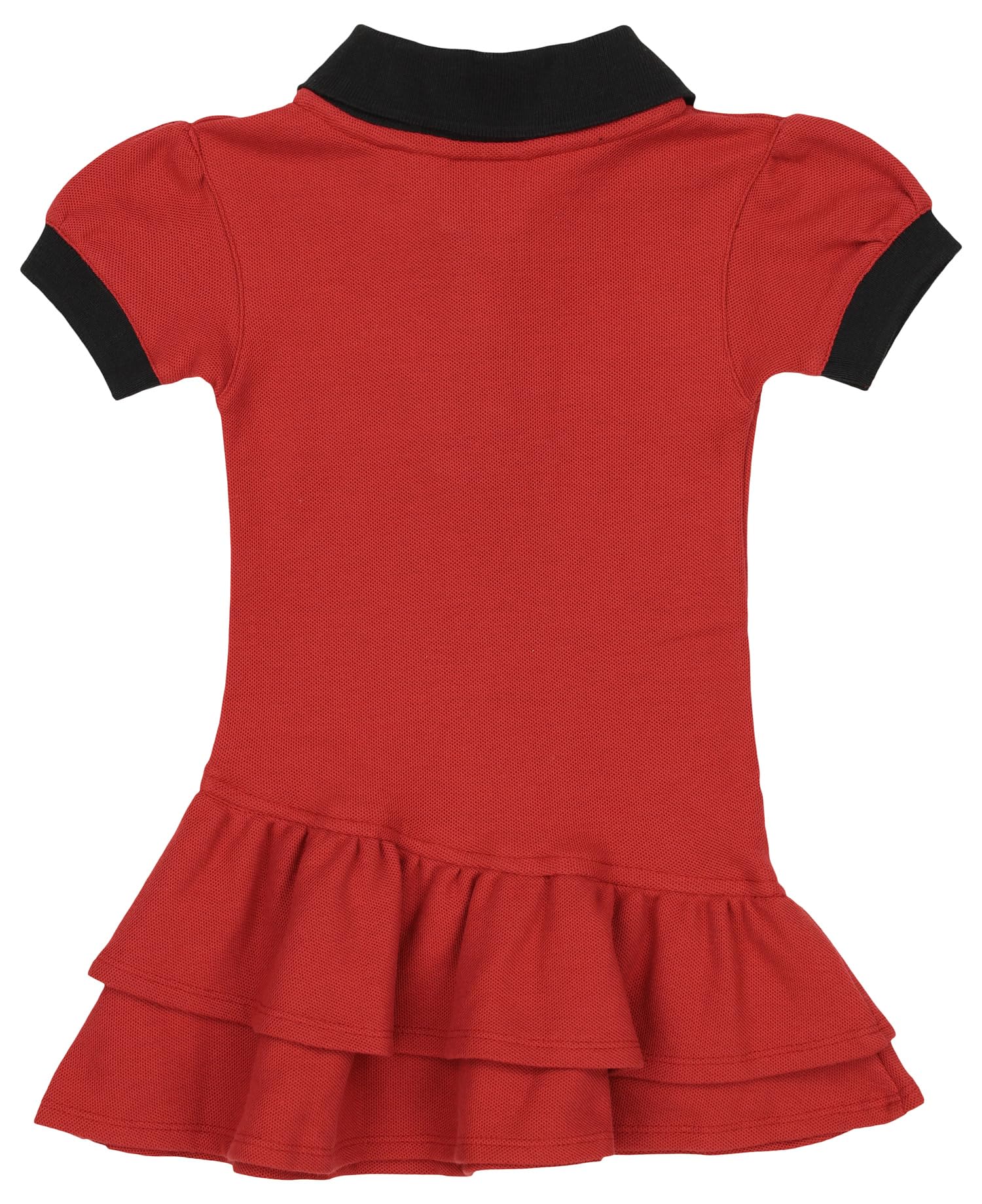 Outerstuff NHL Toddlers Girls Arizona Coyotes Primary Logo Polo Dress, 3T Red