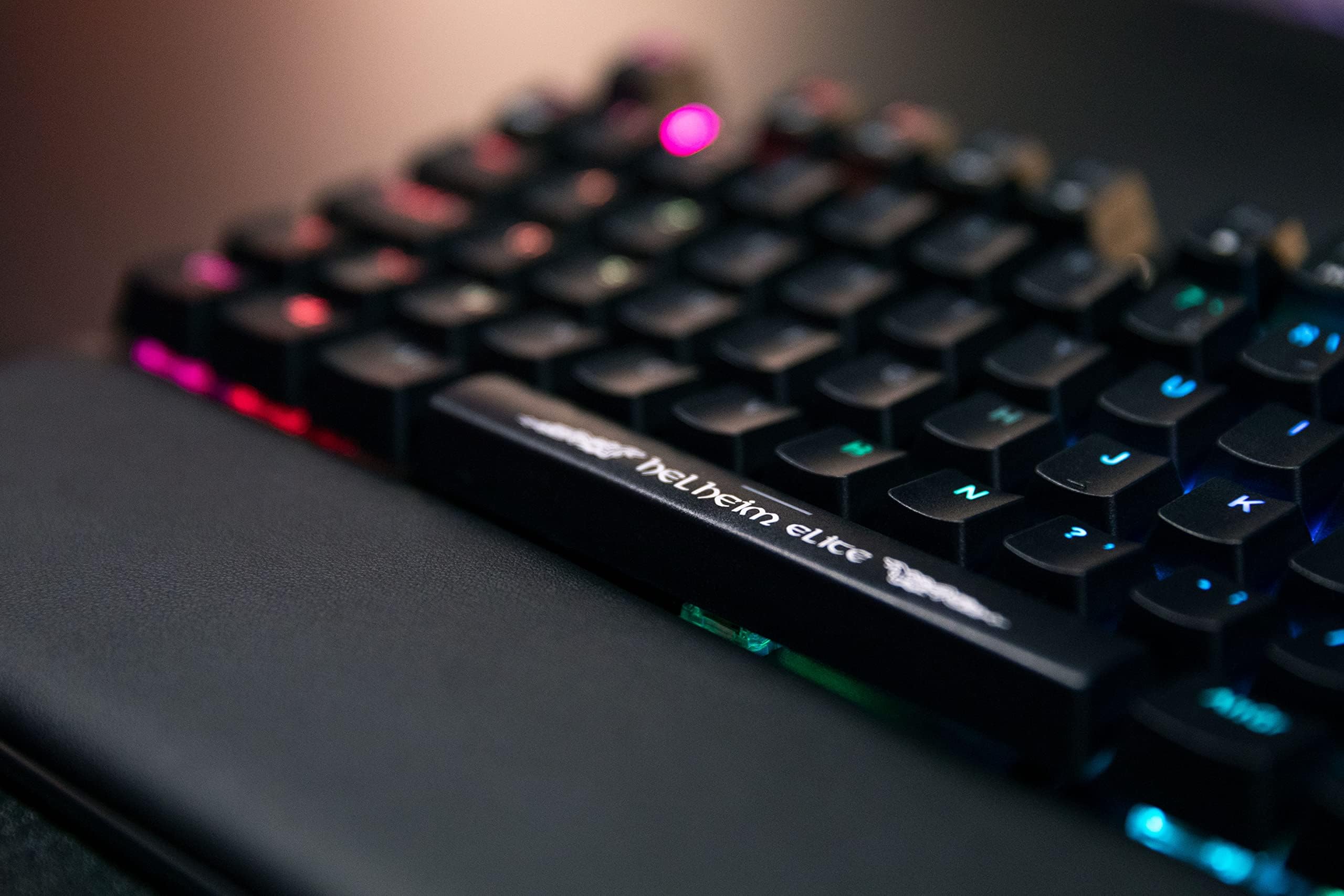 Konix Drakkar Tastiera gaming meccanica con cavo Helheim Elite AZERTY - Anti-ghosting completo - Retroilluminazione RGB