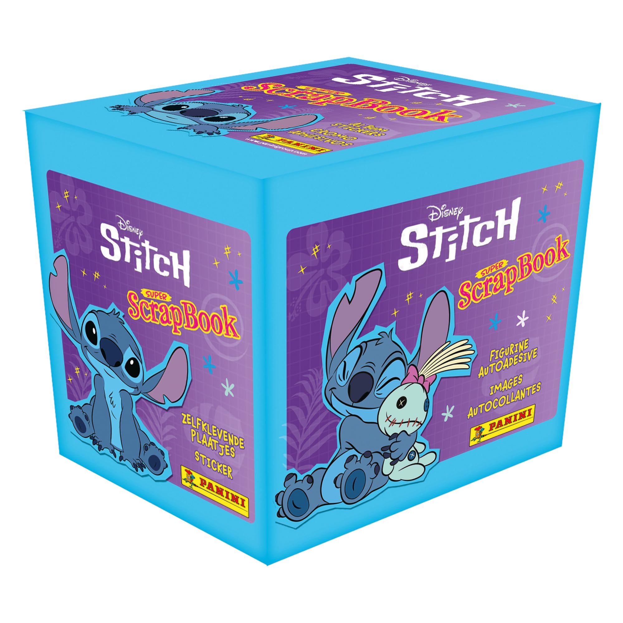 Panini Mixed Stitch Super Scrapbook Sticker Collection - X36 Packs