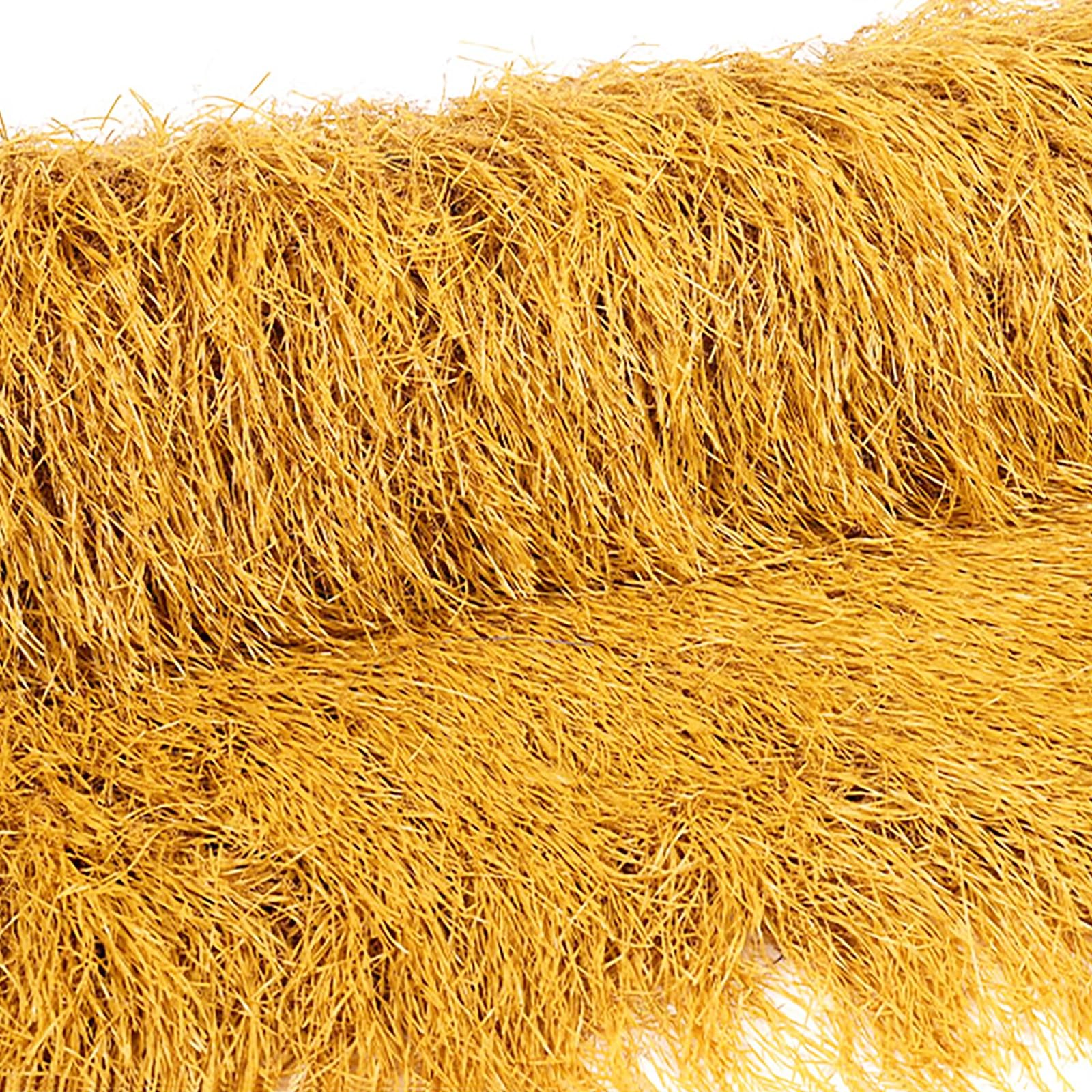 Ta ognioodporna syntetyczna strzecha do chat i barów Tiki, sztuczne rolki słomy, sztuczna strzecha do dekoracji patio i basenu (100 x 400 cm) - styl meksykański