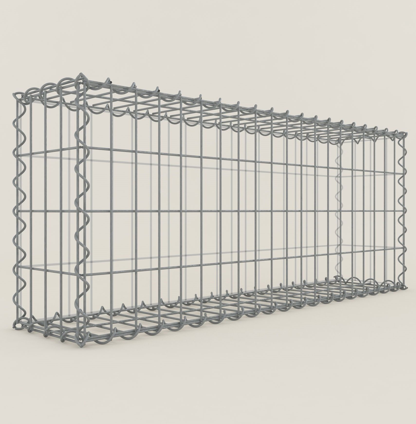 Buy GABIONA Square gabion baskets, fillable stone baskets, weatherresistant mesh basket