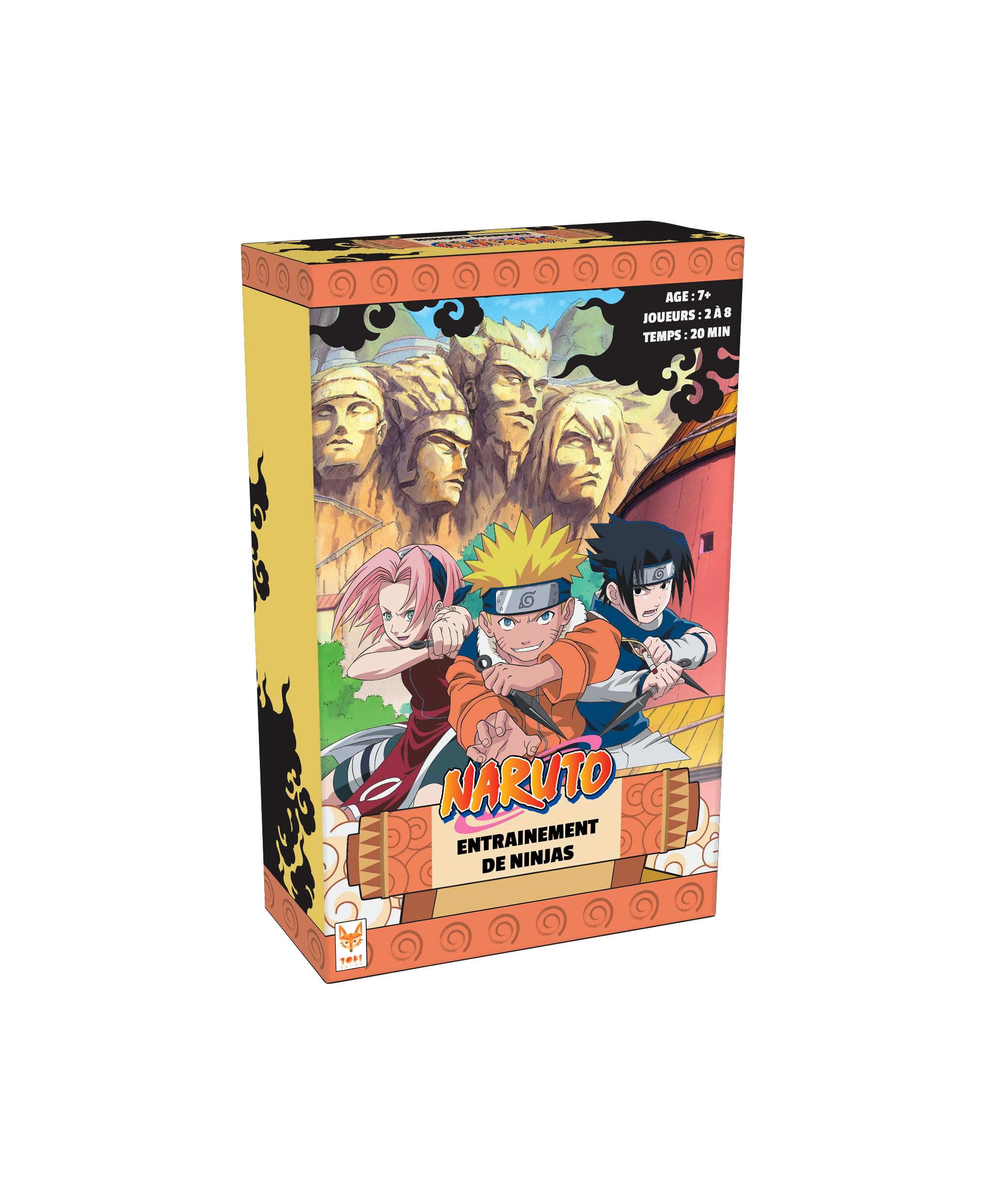 Topi Games | jeu Naruto Remember | Jeu de Société de Mémoire et de Déduction | Retrouve les Cartes Cachées et Remporte la Victoire | 2 Niveaux de