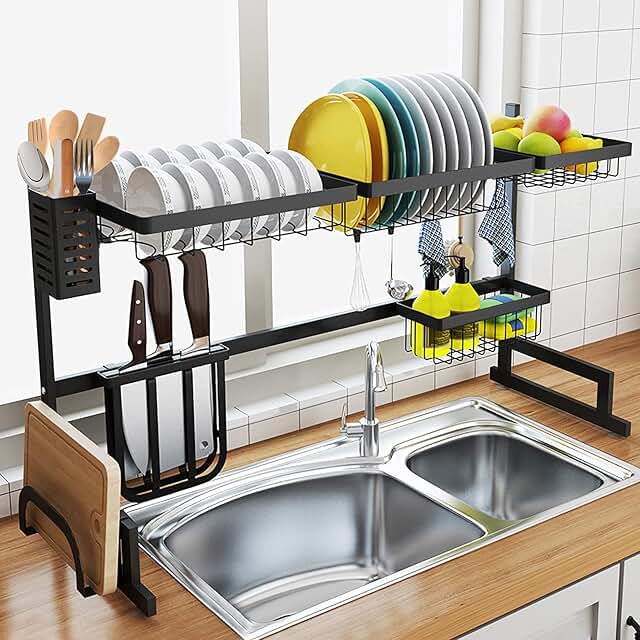 Amazon.com: over the kitchen sink shelf
