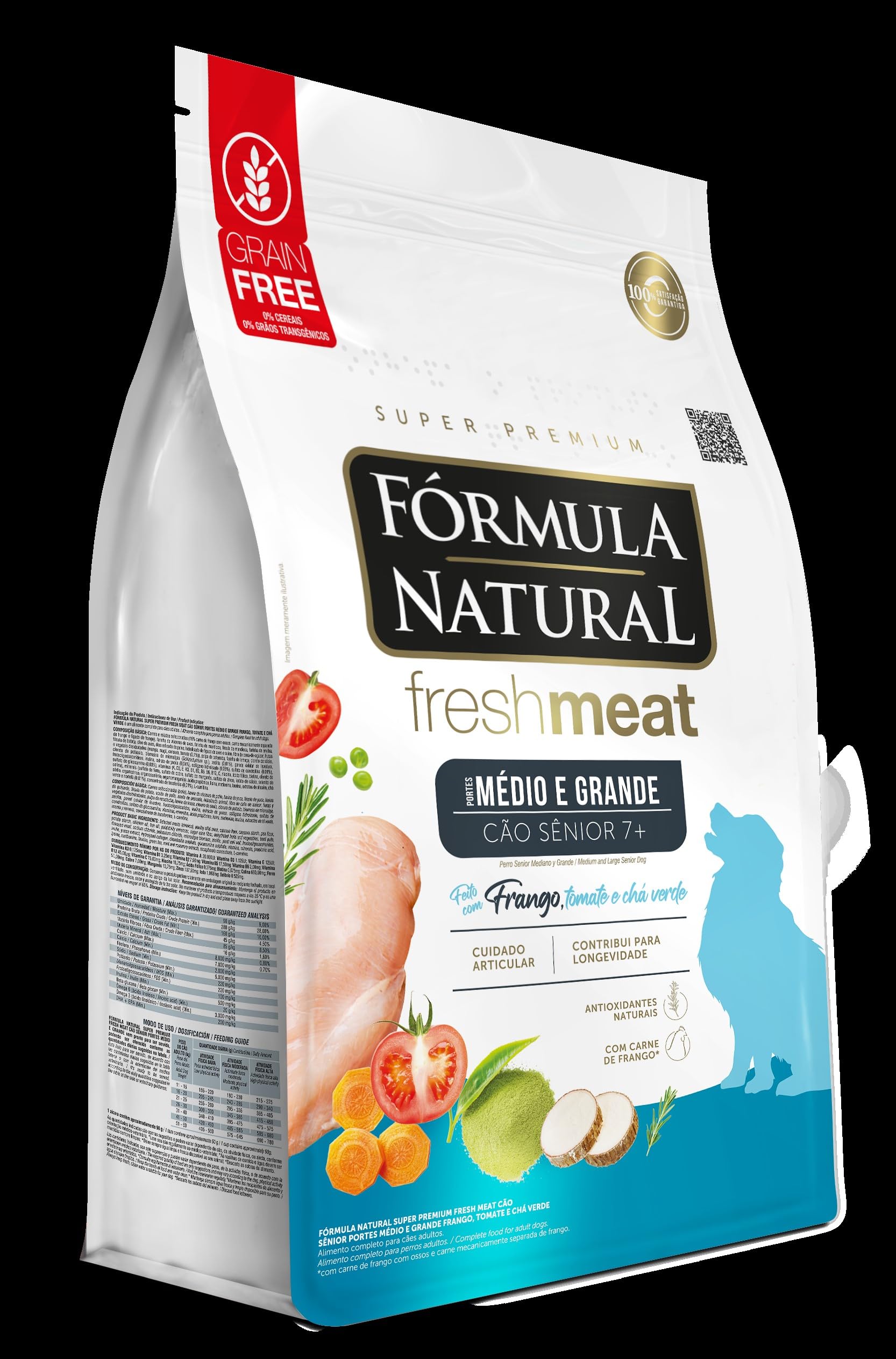 FN FRESH MEAT SENIO MD/GR 12KG | Amazon.com.br