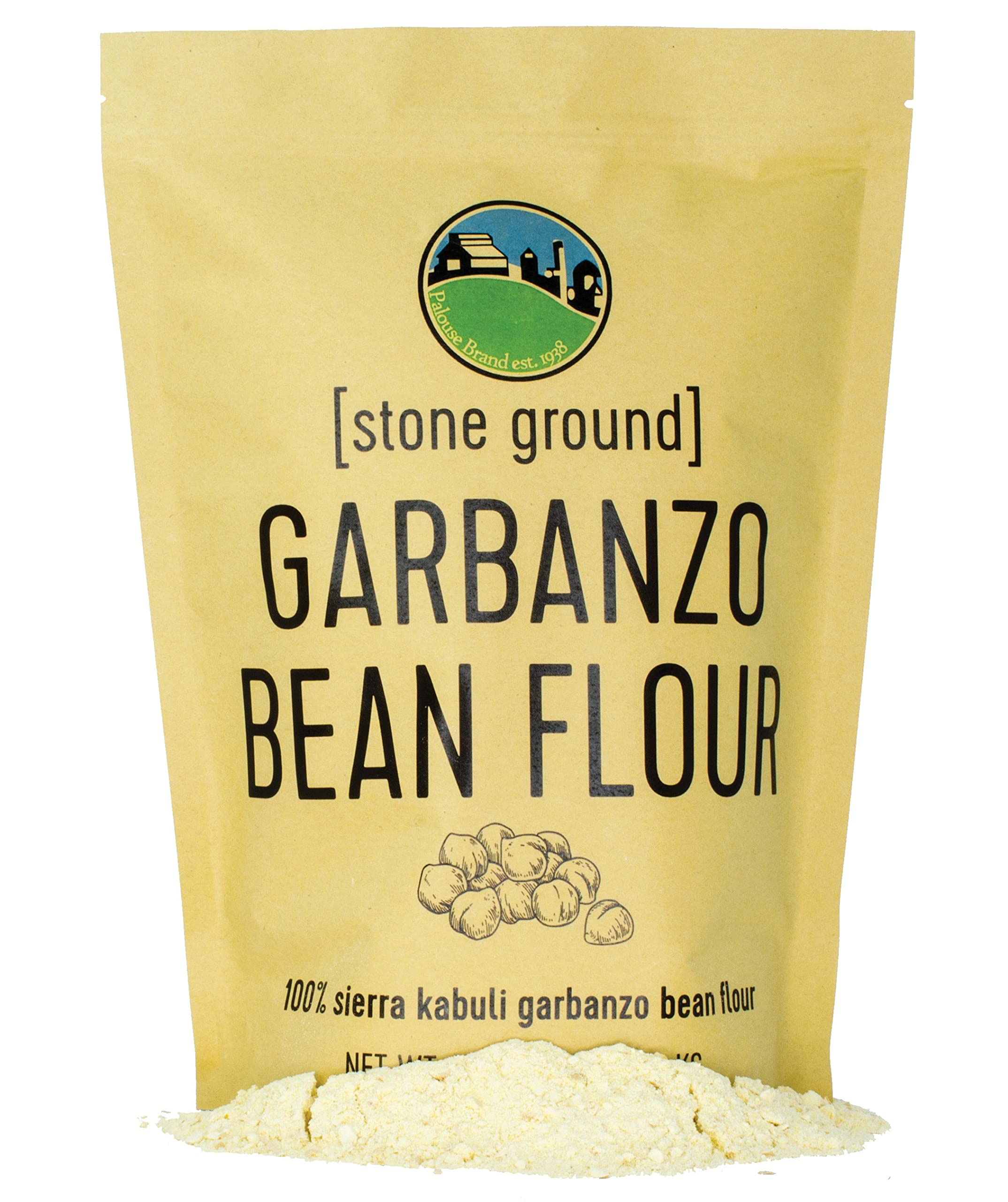 Chickpea Flour | Garbanzo Bean Flour | Family Farmed in Washington State |  100% Desiccant Free | 3 LBS | Non-GMO Project Verified | 100% ...