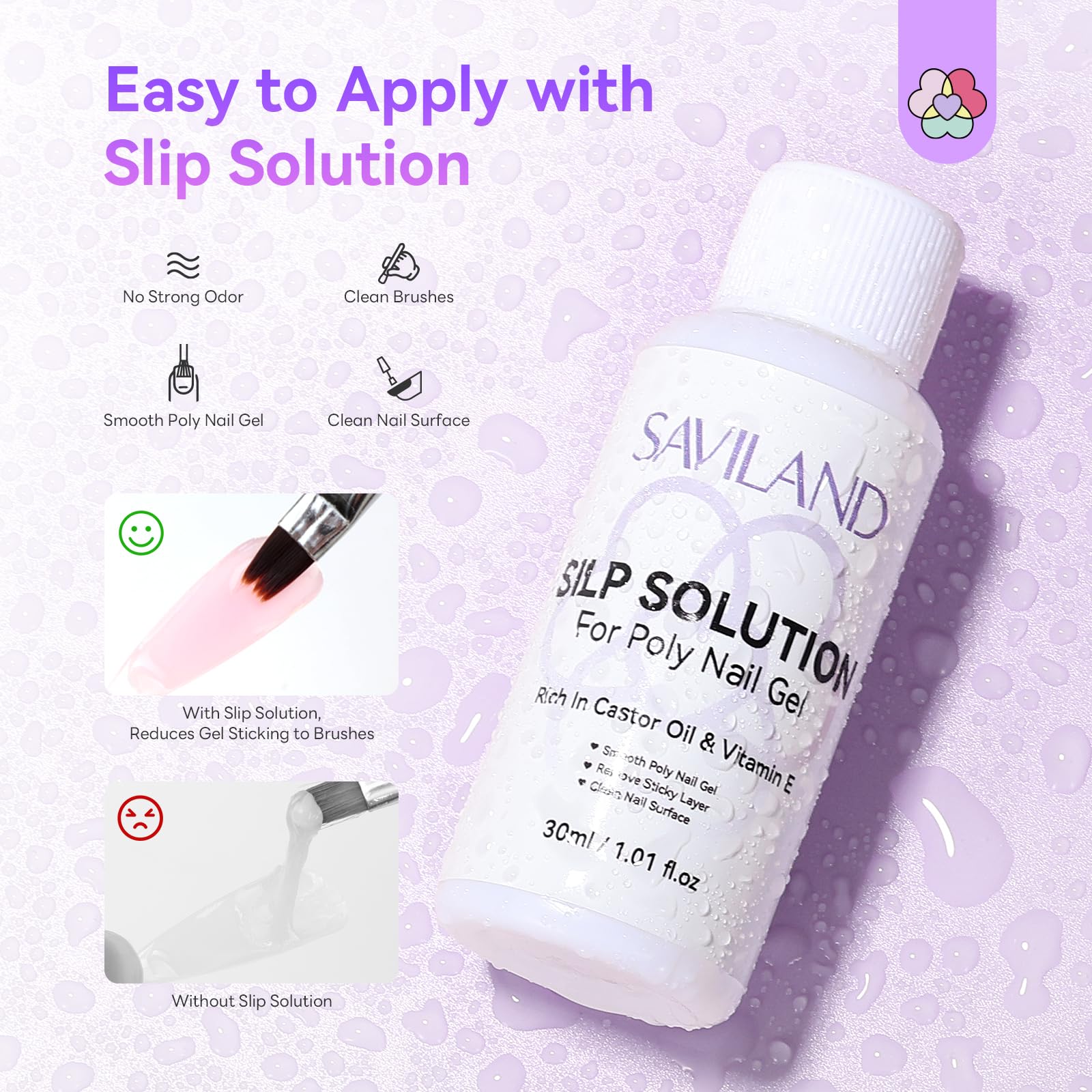 SAVILAND Hema-Free Polygel Starter Set mit UV Lampe: 4 Farben Weiß Rosa Nude Weizen, Polygel Nägel und Schnell Trocknender lip Solution Base Top Coat Acrylnägel Nagelset Gelnägel Nagelverlängerung