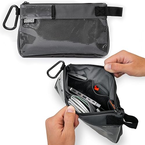 Bolsas con cremallera de producción - Bolsa de accesorios para electrónica y cámara - Organizador de cables, bolsa de accesorios de engranaje,