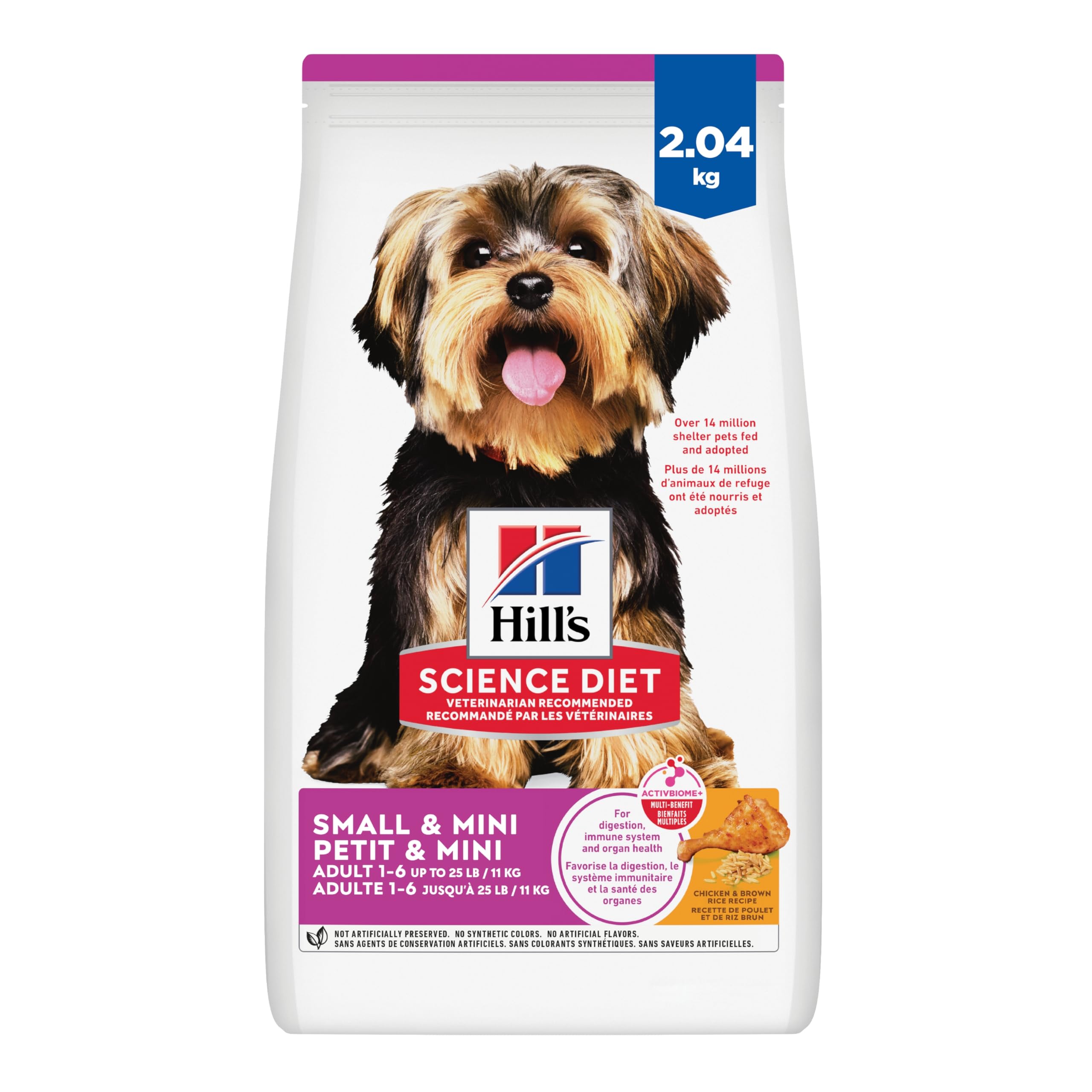Hill's Science Diet Adult Small & Mini Chicken Meal & Rice Recipe Dry Dog Food 2.04 kg Bag image 6