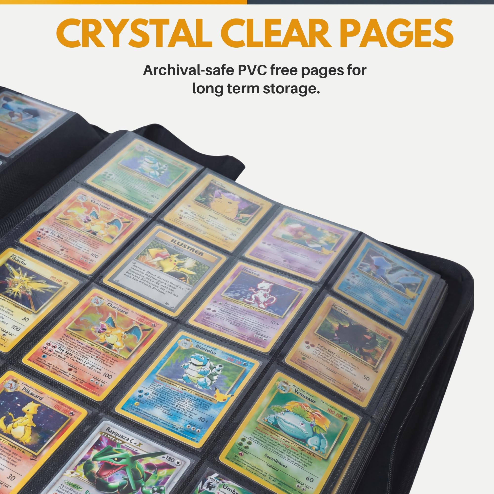Amazon.com: X PRO 1000+ Card Binder - Comes with 200 Card Sleeves