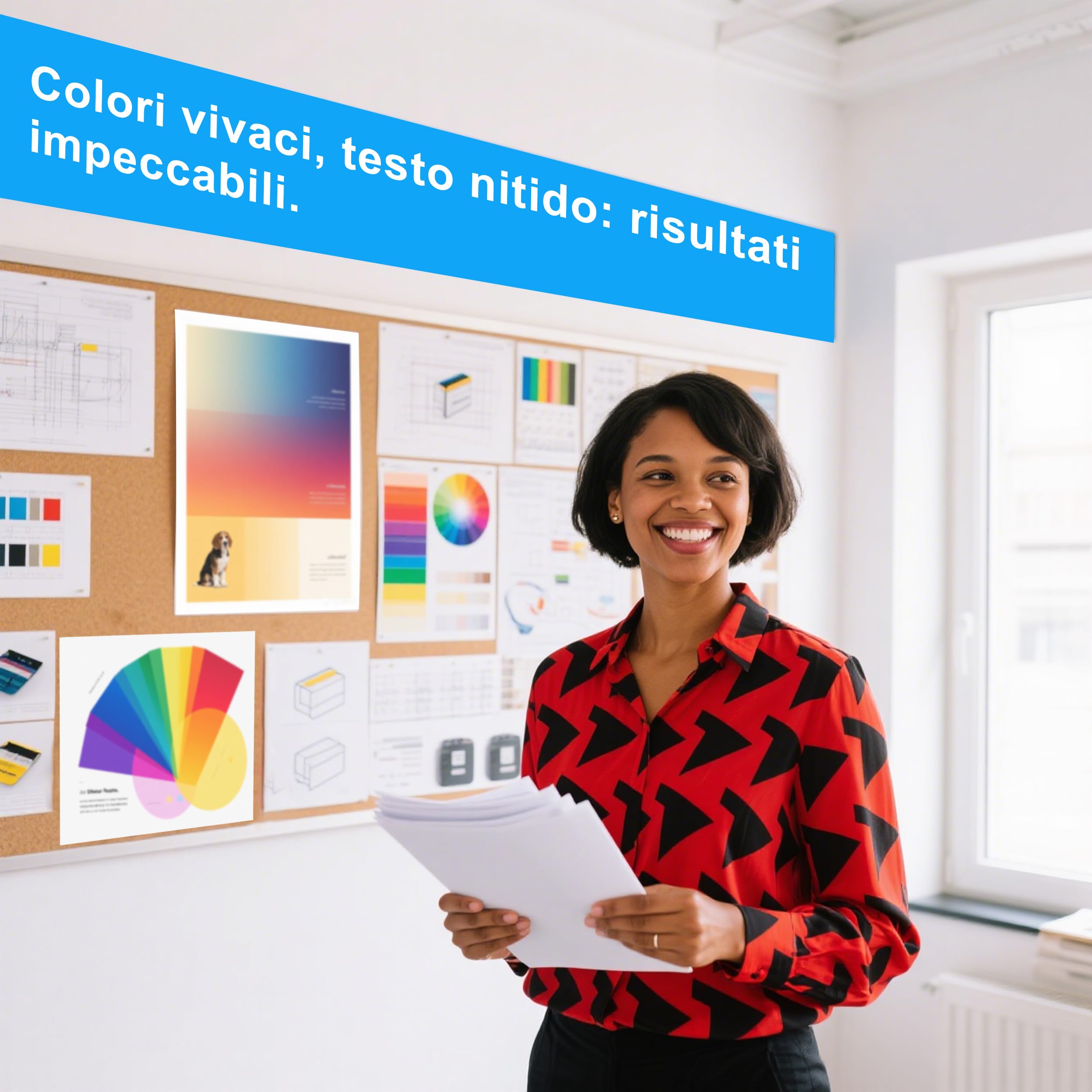 Aurotec 932XL 933XL Cartucce d'inchiostro Multipack Compatibili per HP 932 933XL Multipack per HP OfficeJet 6600 Cartucce, 932XL 933XL per HP OfficeJet 6700 7510 7612 7110 6100 7610 6110 (5-pack)