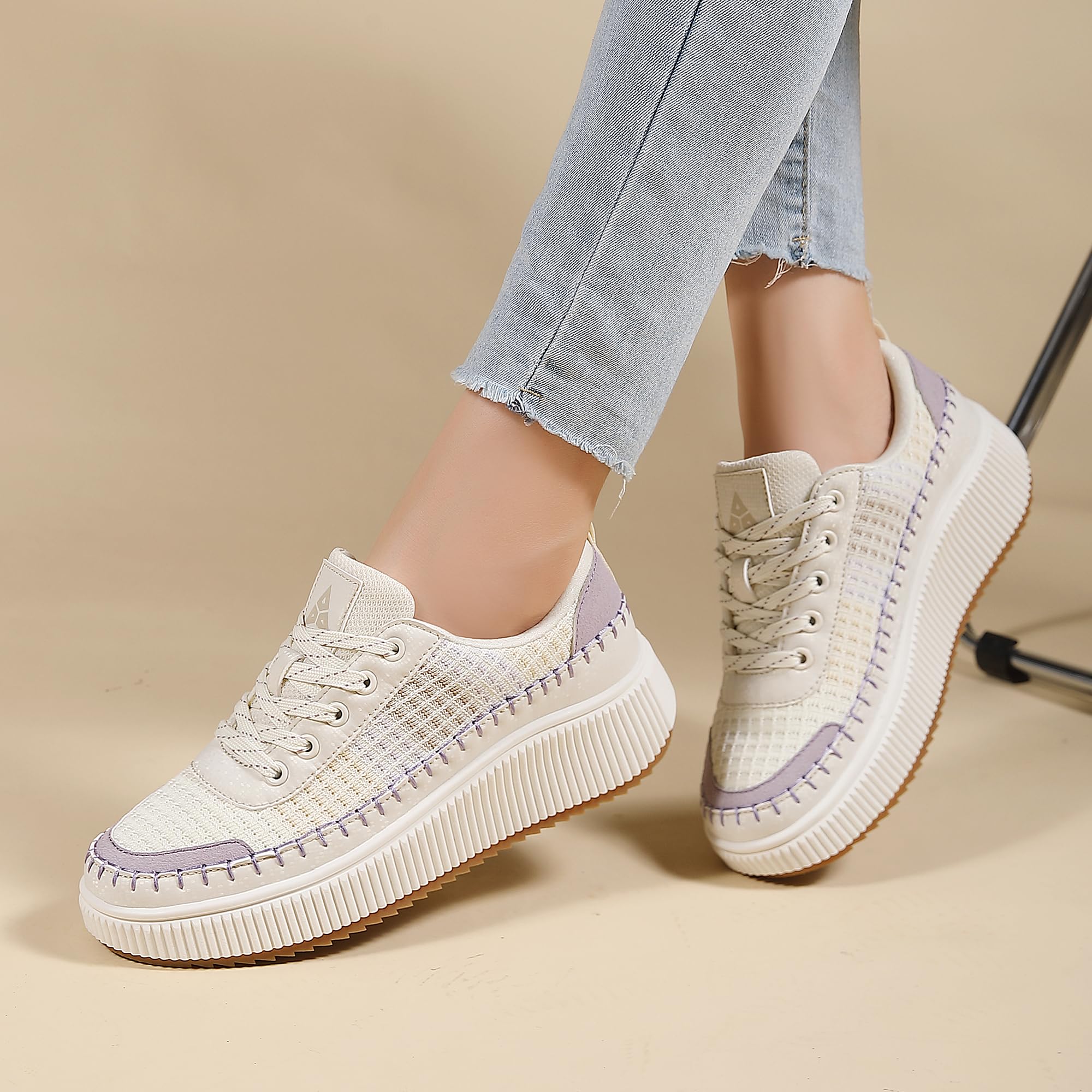 Femme Air Baskets Chaussures de Sports Outdoor Shock Absorbing Running Fitness Léger Sneakers