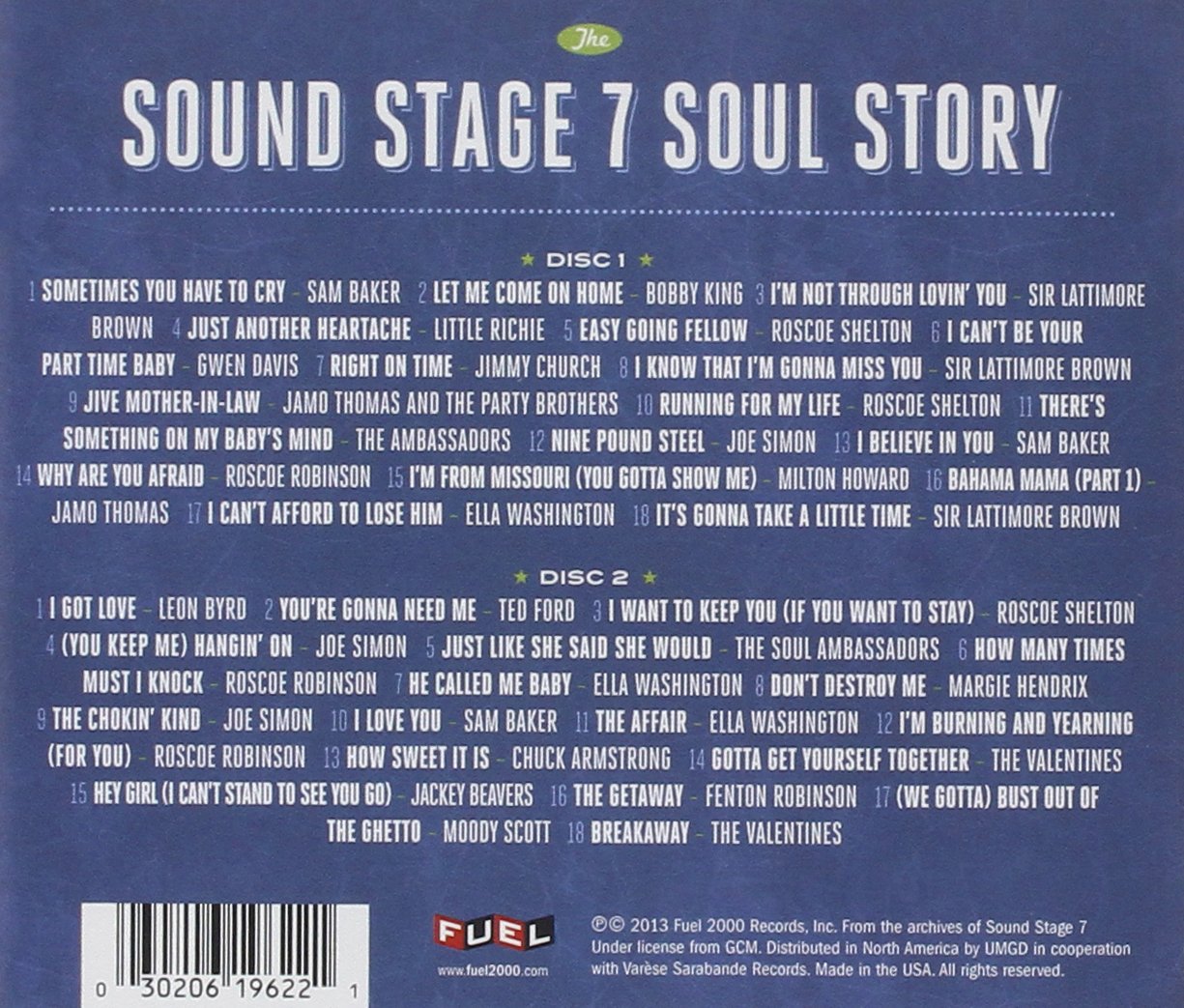 Sound Stage 7 Soul Story